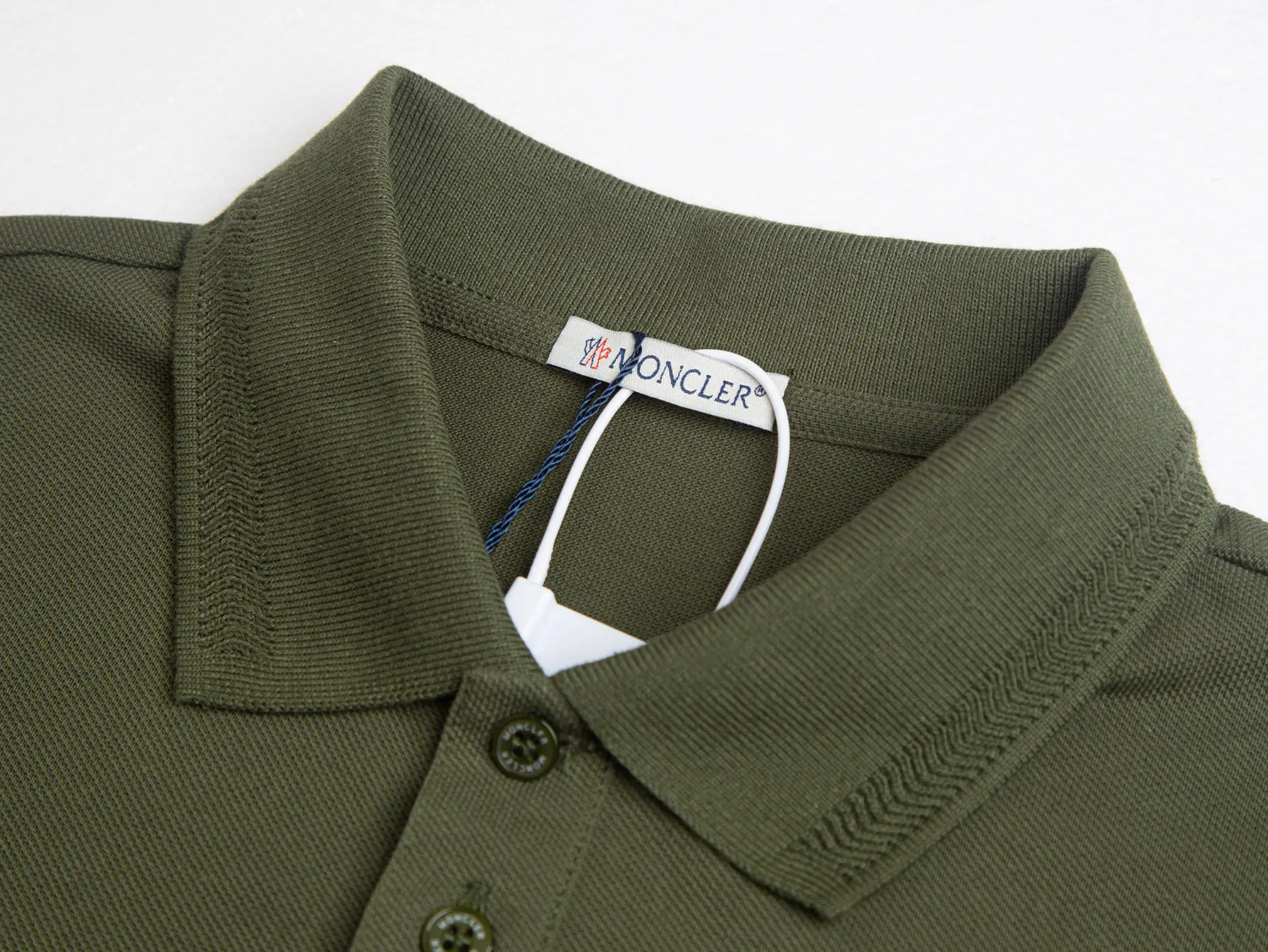 Logo-Patch Cotton-Piqué Polo Shirt D12016176 — view 3