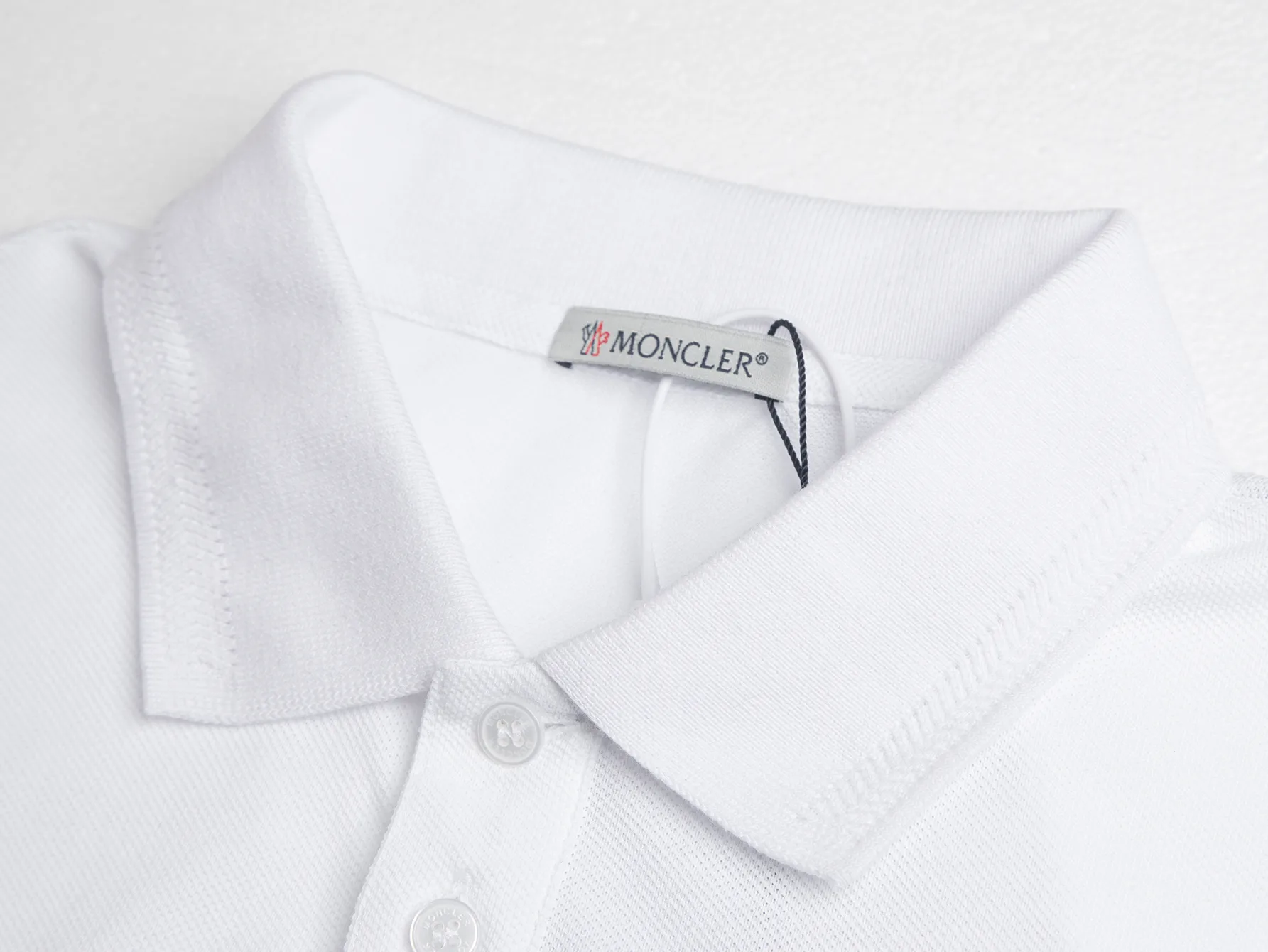 Logo-Appliquéd Cotton-Piqué Polo Shirt D12016174 — view 5
