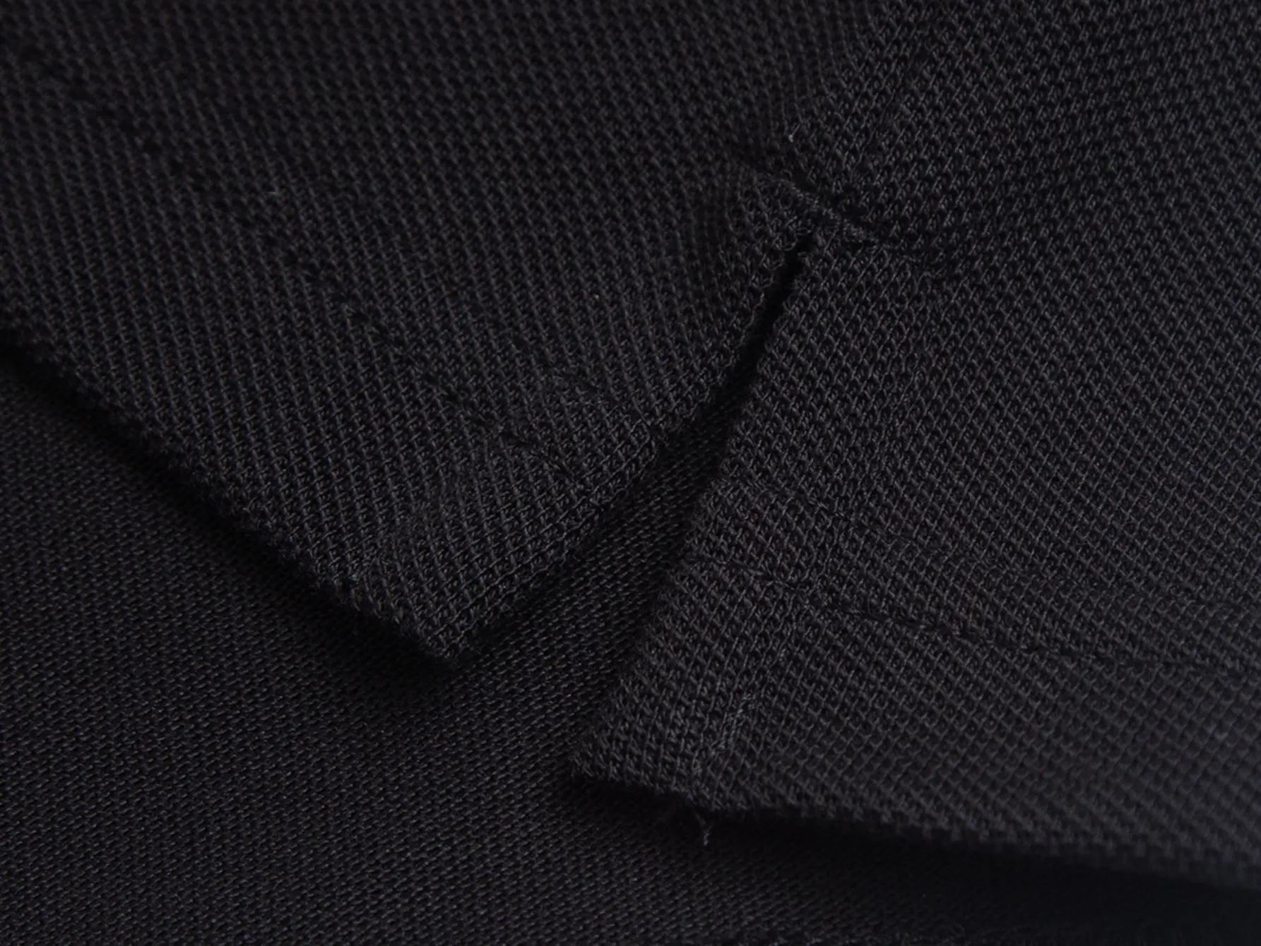 Triangle Logo Piqué Cotton Polo Shirt D12016293 — view 10