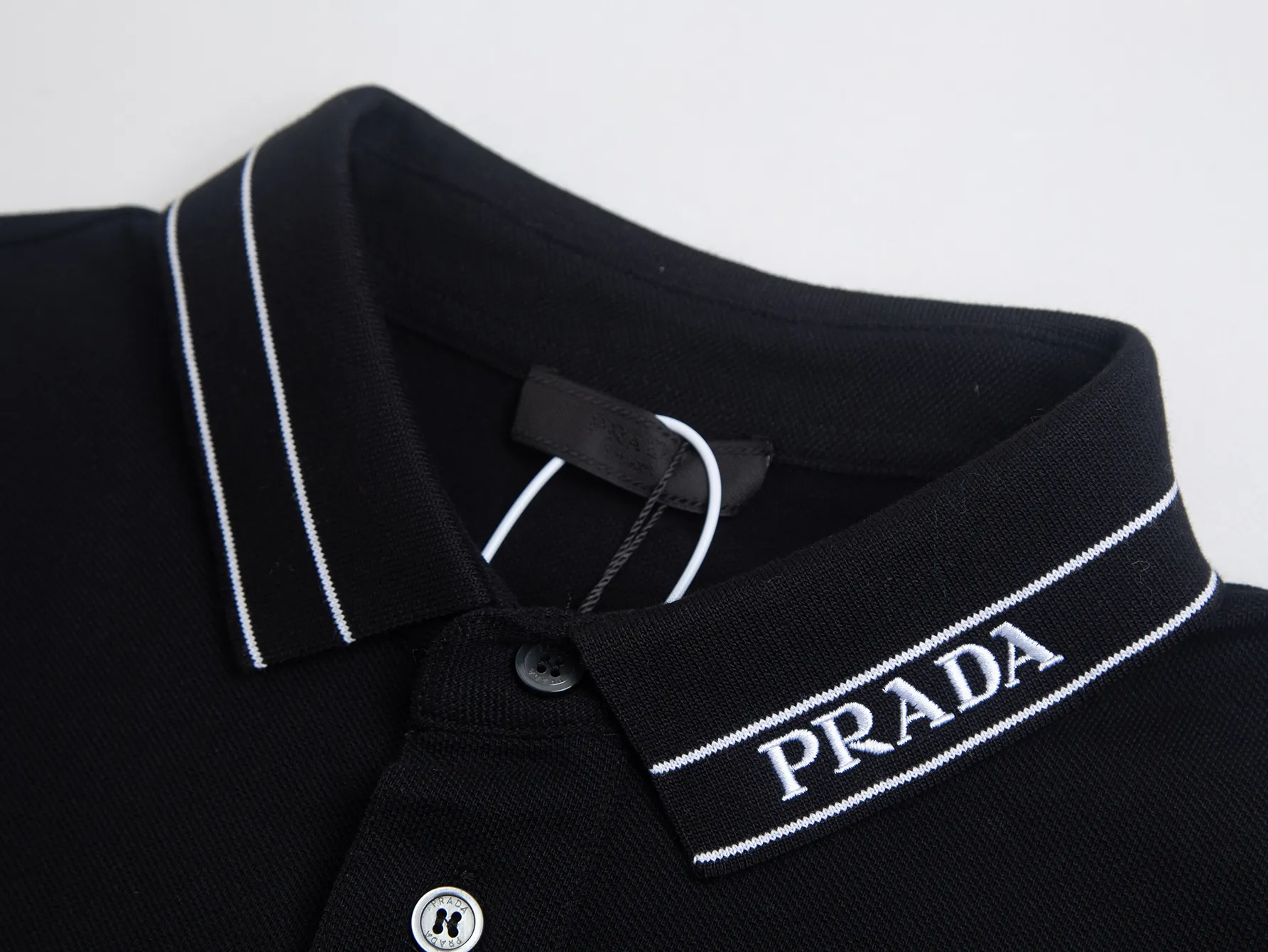 Logo-Embroidered Piqué Polo Shirt D12016421 — view 3