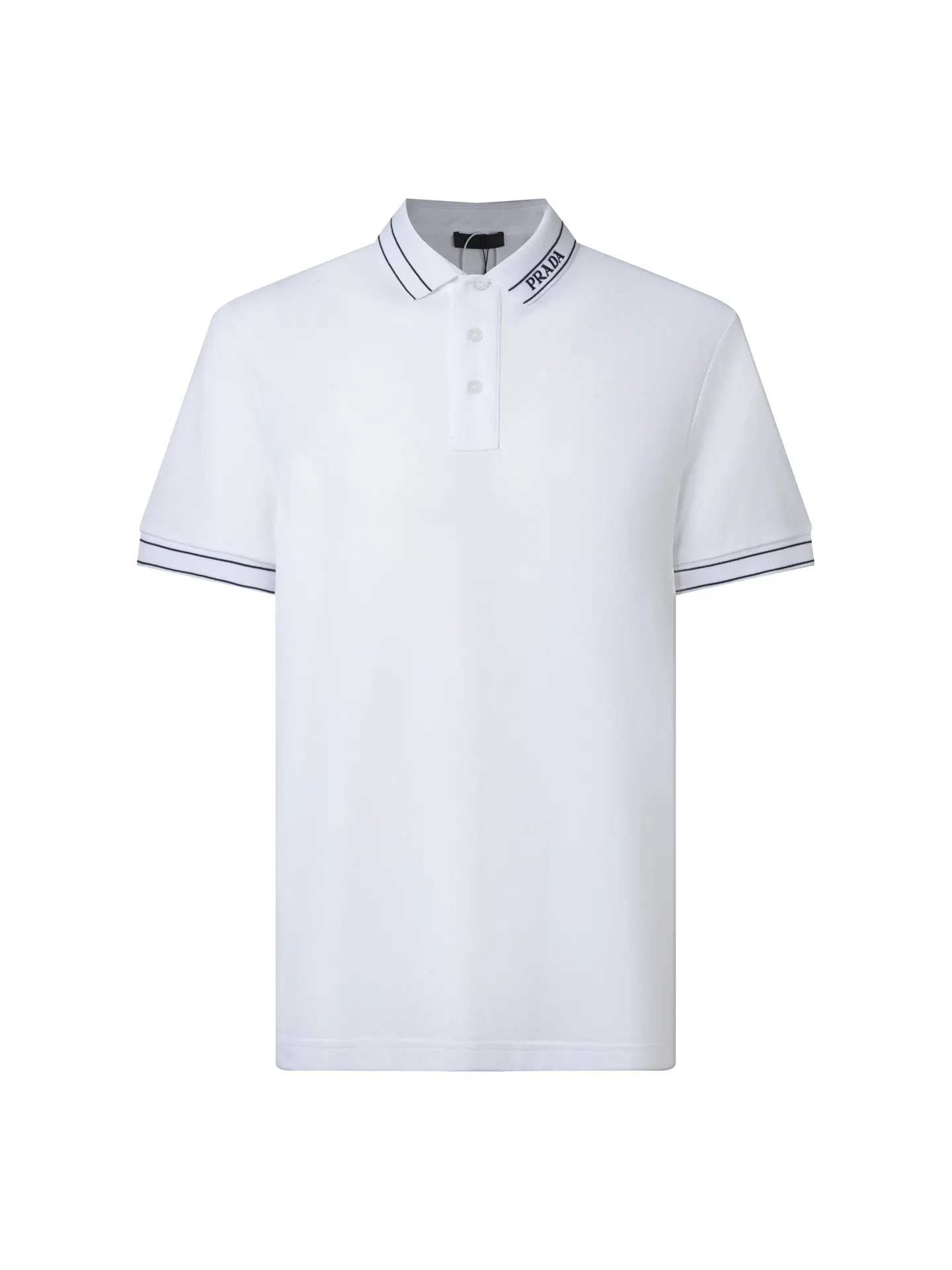 Logo-Embroidered Piqué Cotton Polo Shirt D12016422