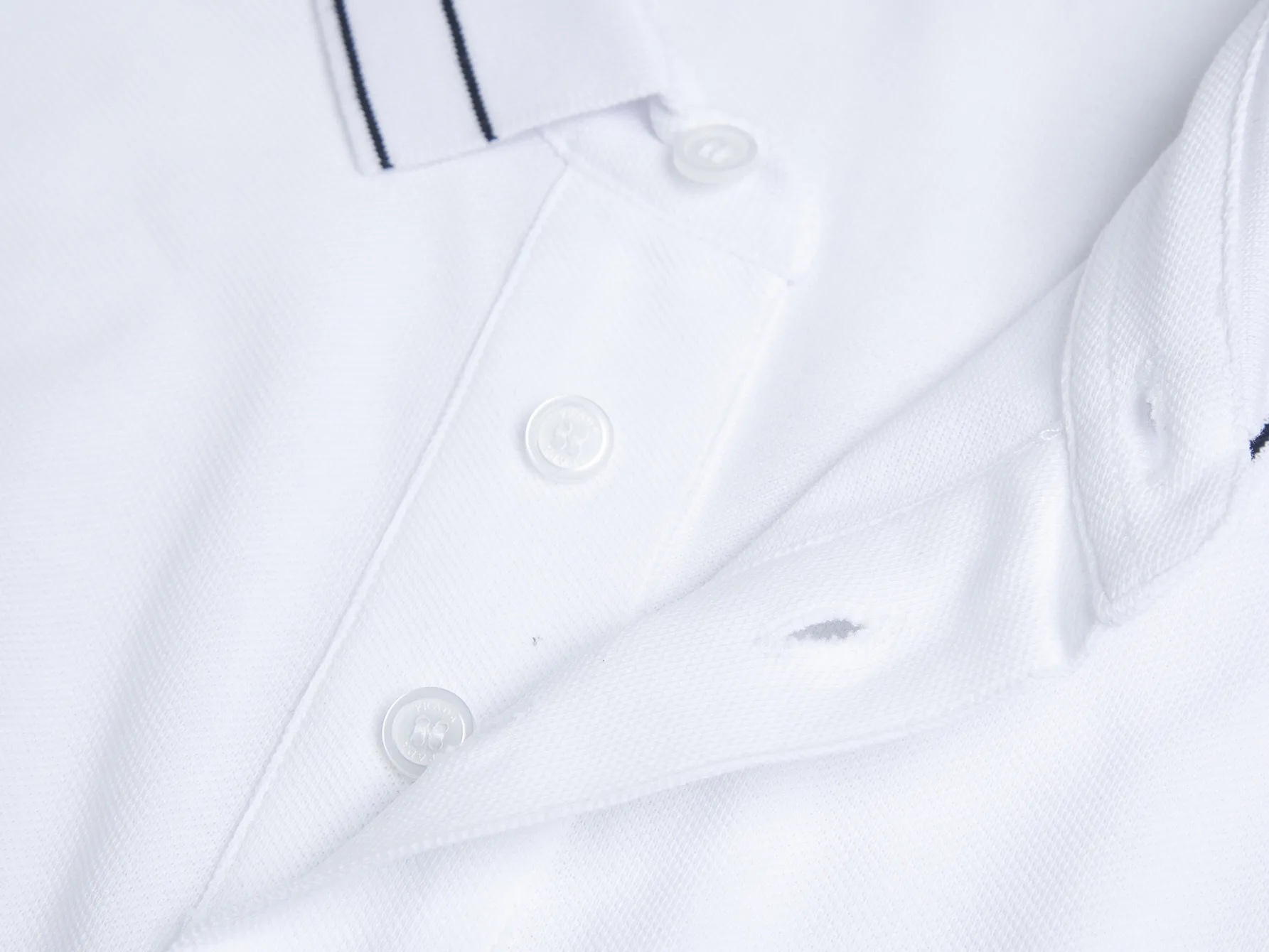 Logo-Embroidered Piqué Cotton Polo Shirt D12016422 — view 6
