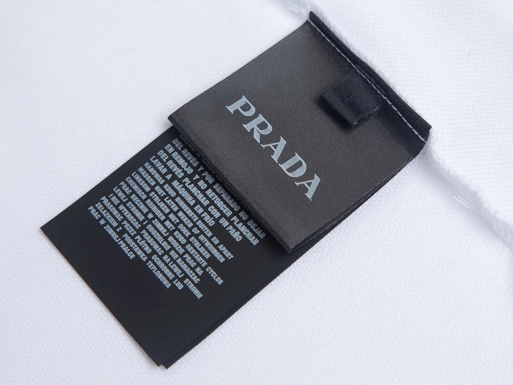Logo-Embroidered Piqué Cotton Polo Shirt D12016422 — view 8