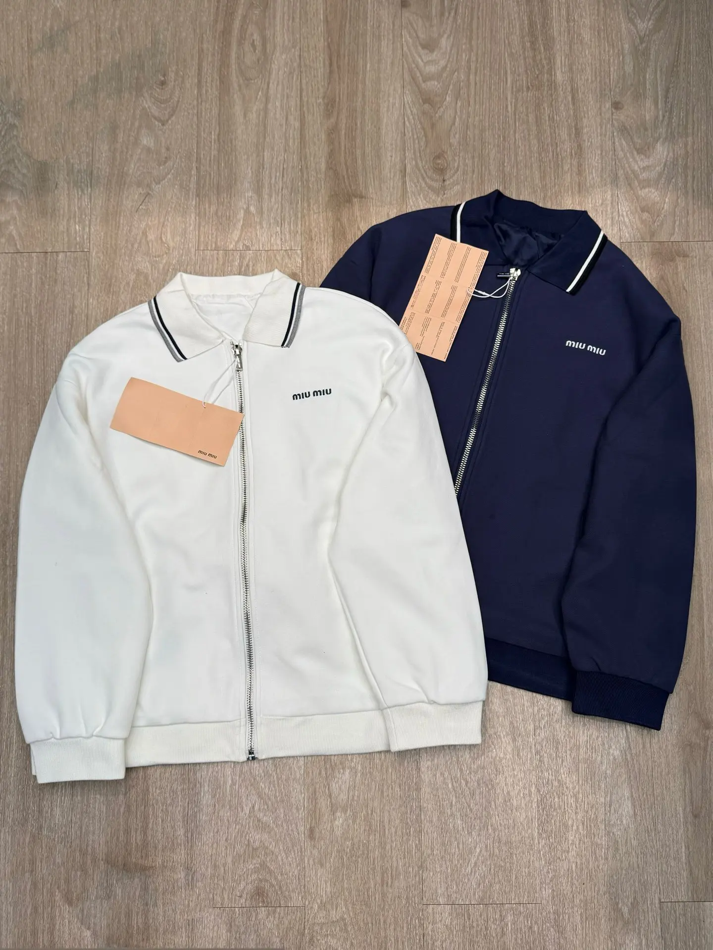 Logo-Embroidered Zip-Up Bomber Jacket D12516097