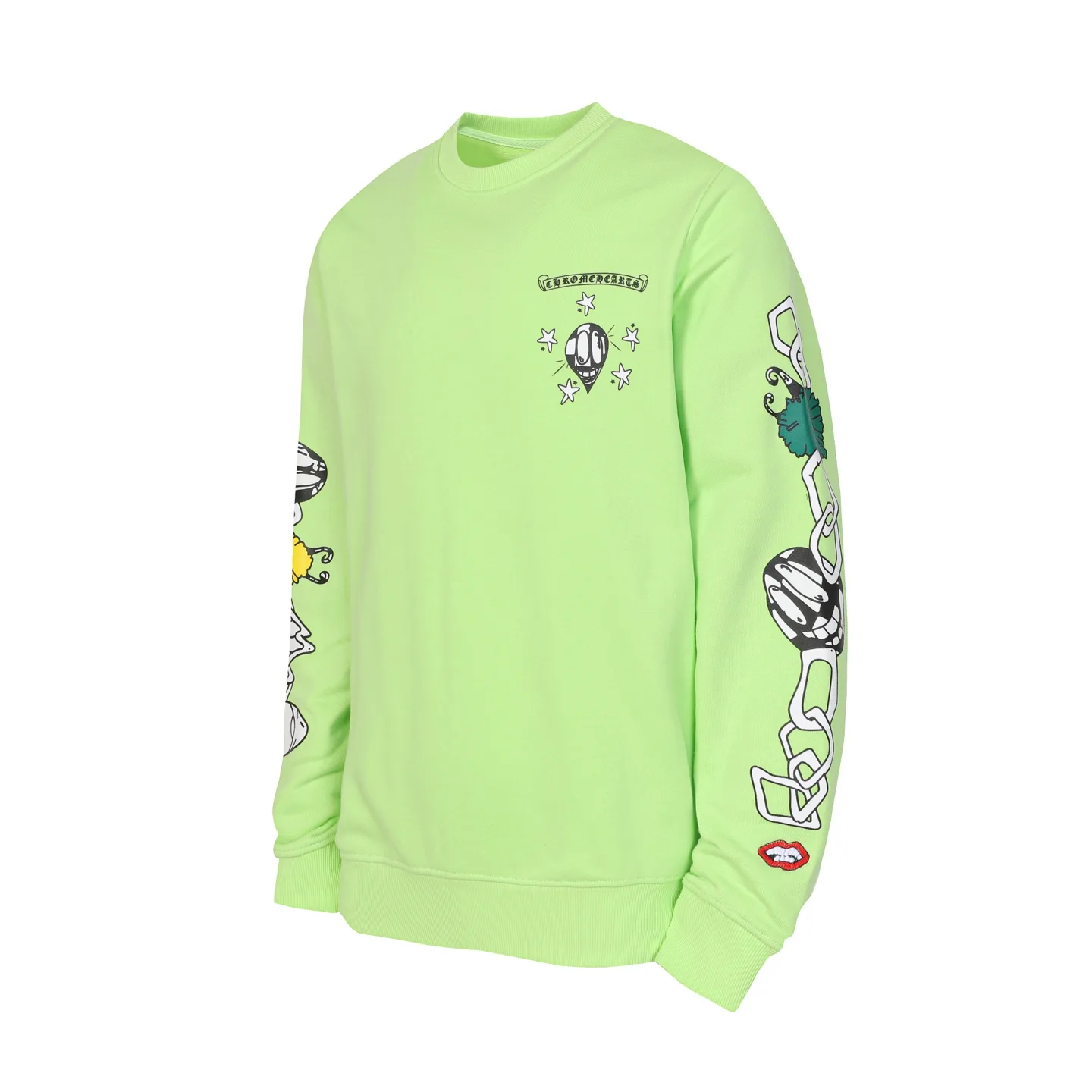 Graffiti Print Crew-Neck Sweatshirt D12513879 — view 2
