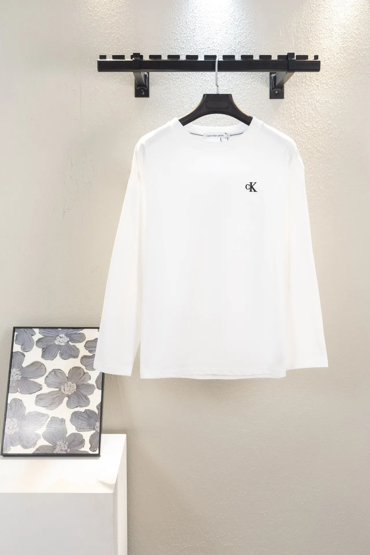 Logo Embroidery Long-Sleeve T-Shirt D12512602