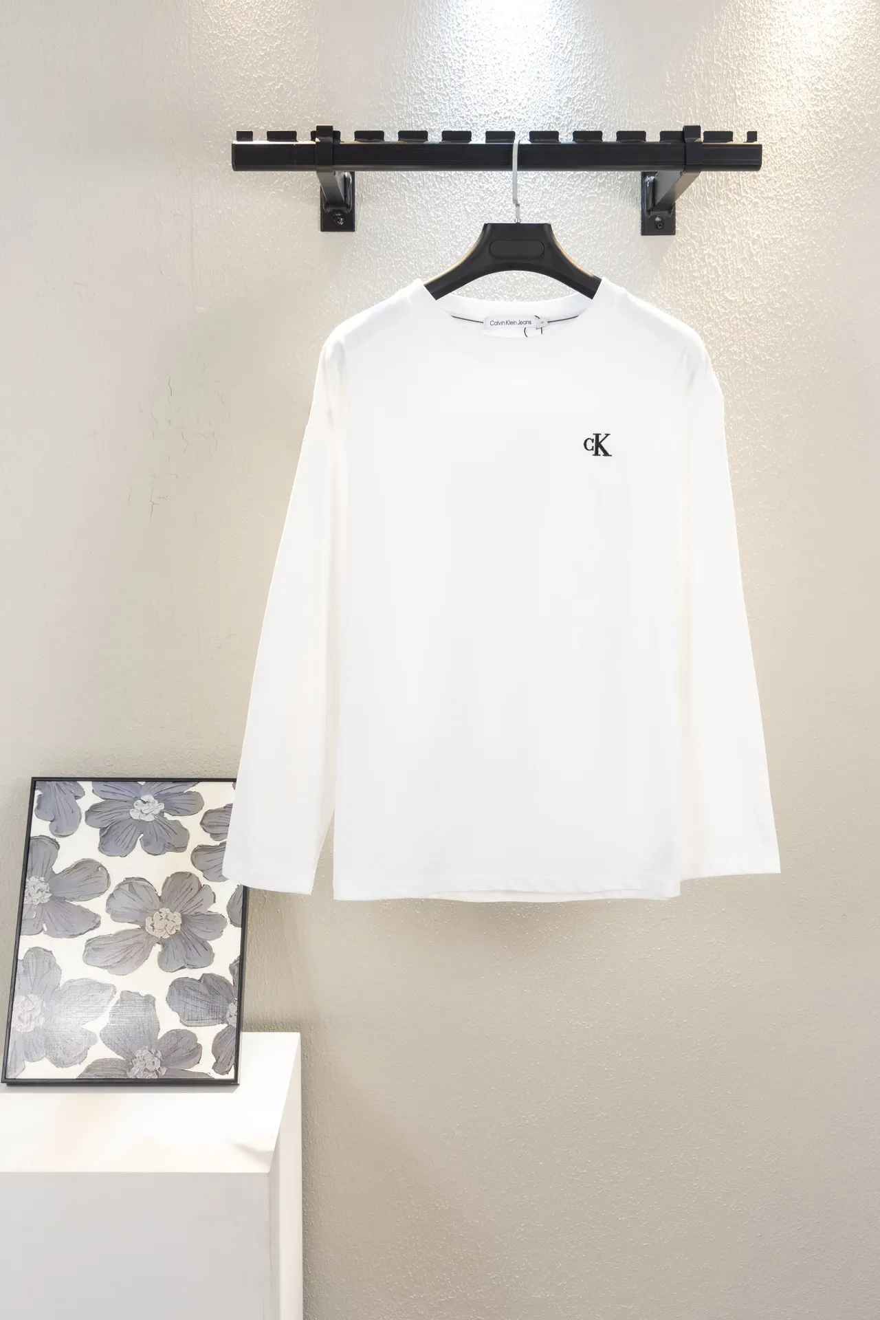 Logo Embroidery Long-Sleeve T-Shirt D12512602