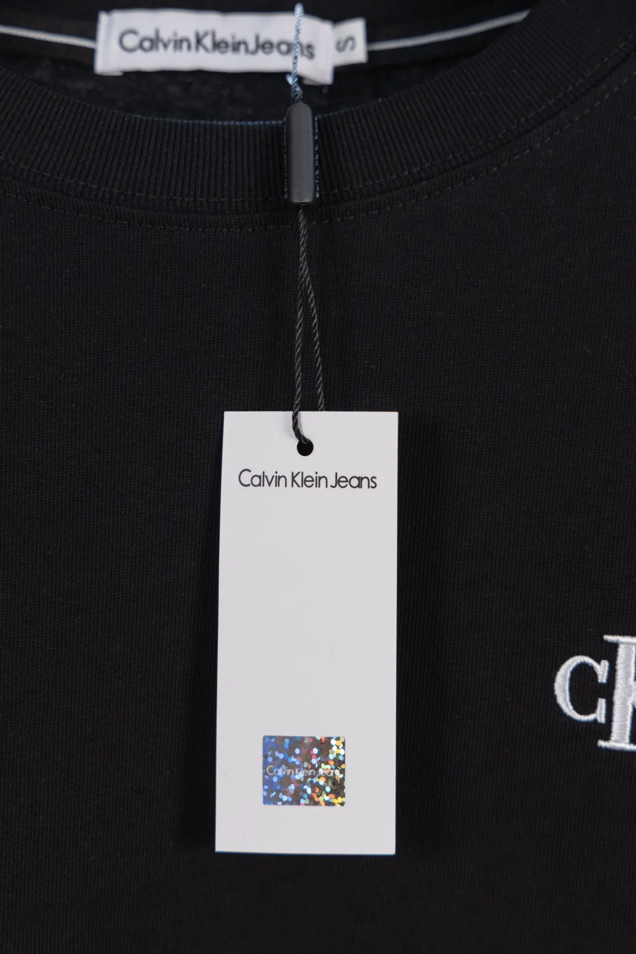 Logo-Embroidered Cotton-Blend Sweatshirt D12512601 — view 9