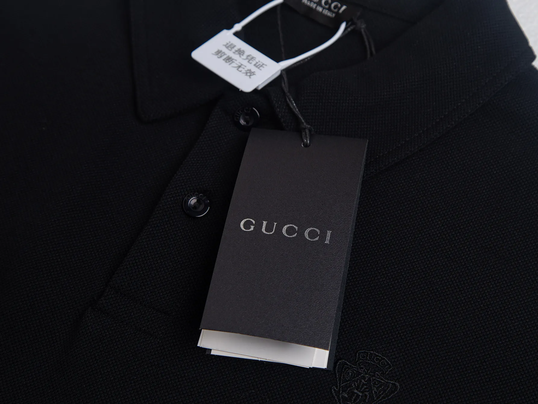 Logo-Embroidered Cotton-Pique Polo Shirt D12516295 — view 5