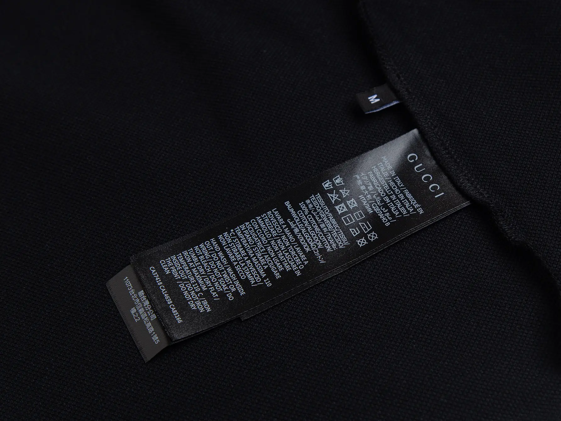 Logo-Embroidered Cotton-Pique Polo Shirt D12516295 — view 8
