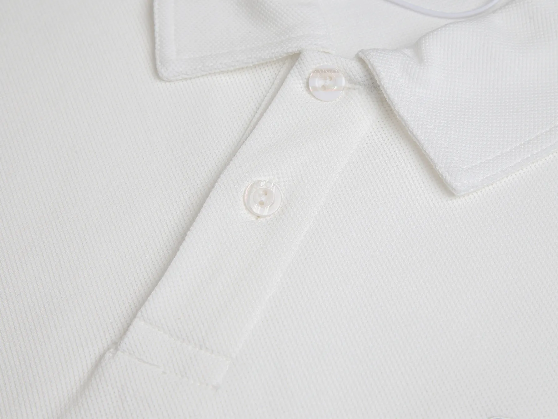 Embroidered Cotton-Pique Polo Shirt D12516296 — view 4