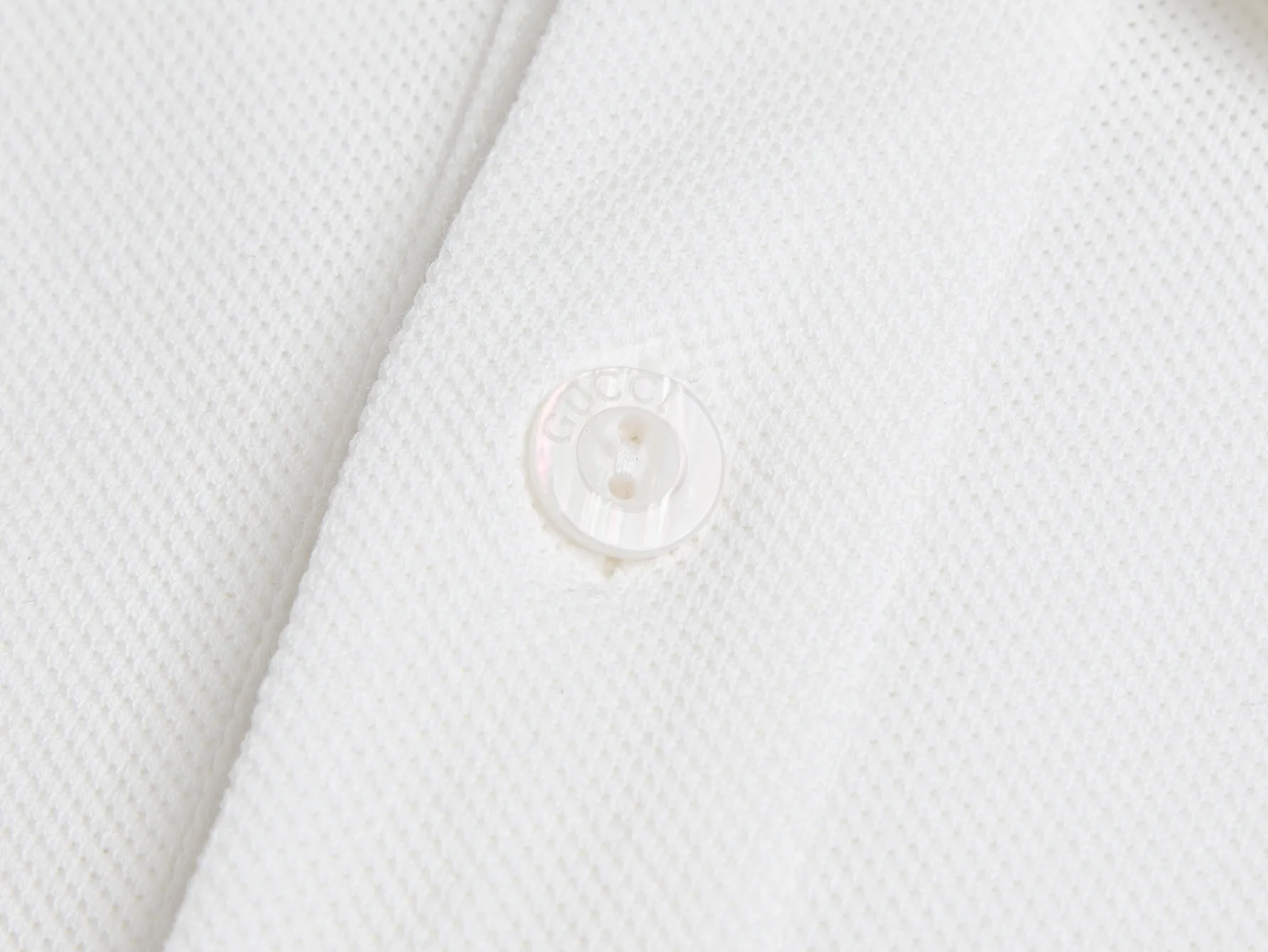 Embroidered Cotton-Pique Polo Shirt D12516296 — view 7