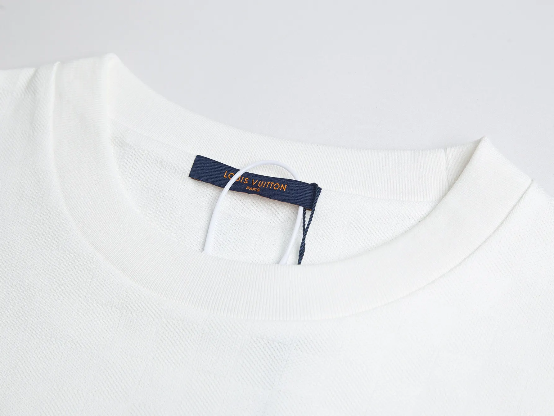 Beaded Logo Cotton Piqué T-Shirt D12516349 — view 7