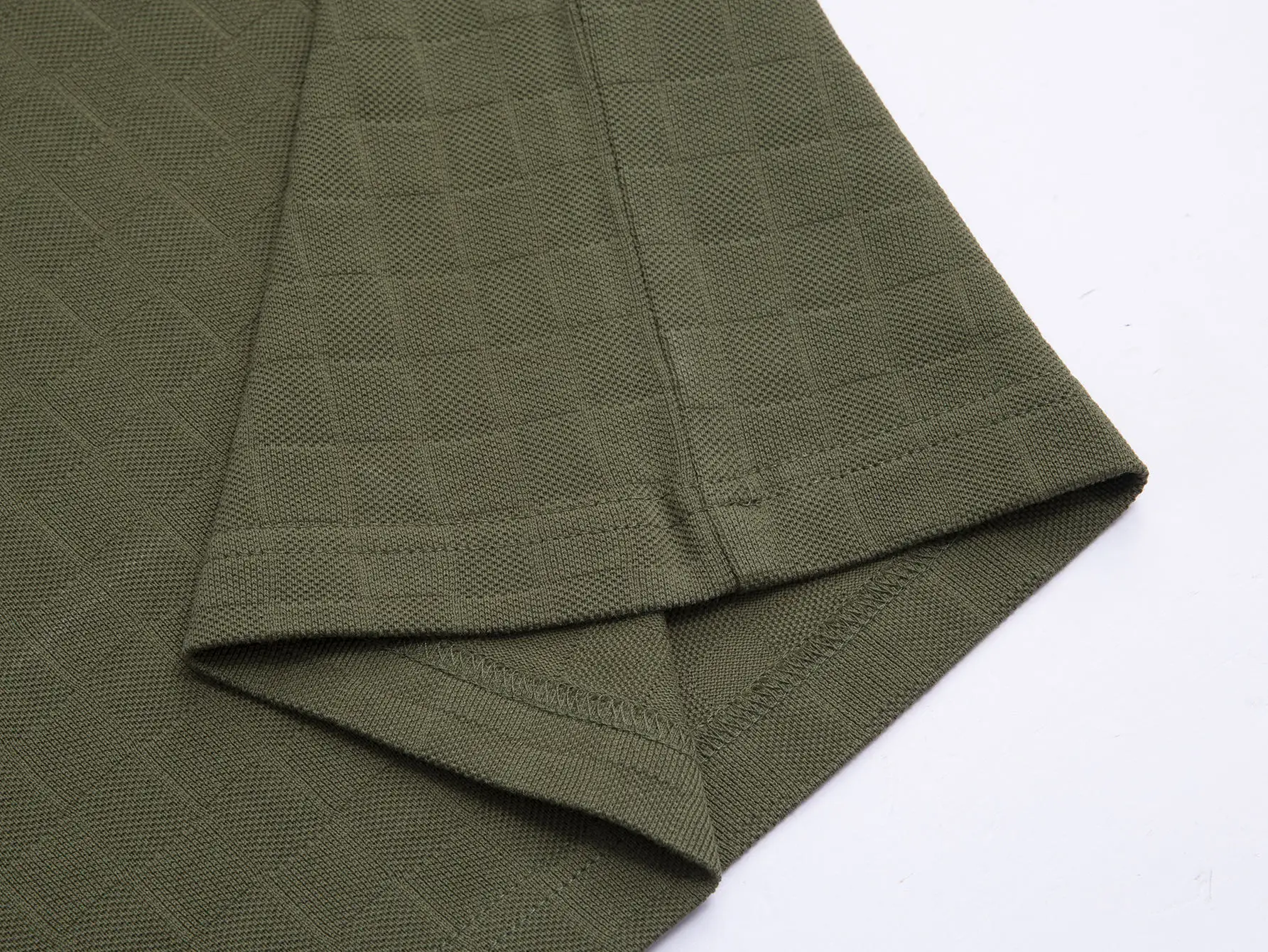 Embroidered Damier Piqué Cotton T-Shirt D12516513 — view 10