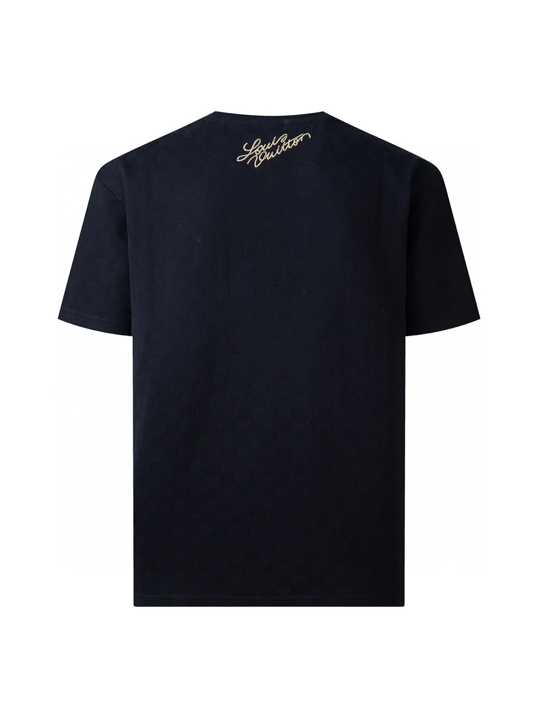 Embroidered Crest Cotton-Piqué T-Shirt D12516507 — view 2
