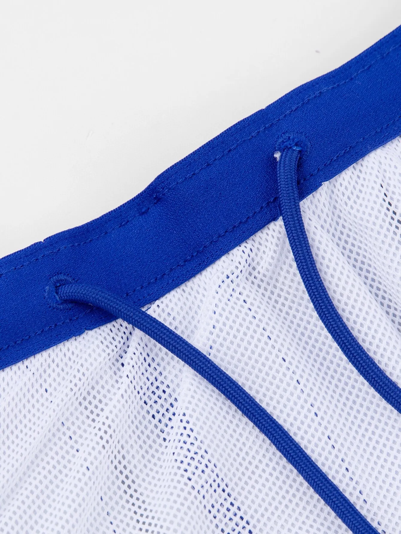 Check Print Twill Swim Shorts D12516529 — view 8