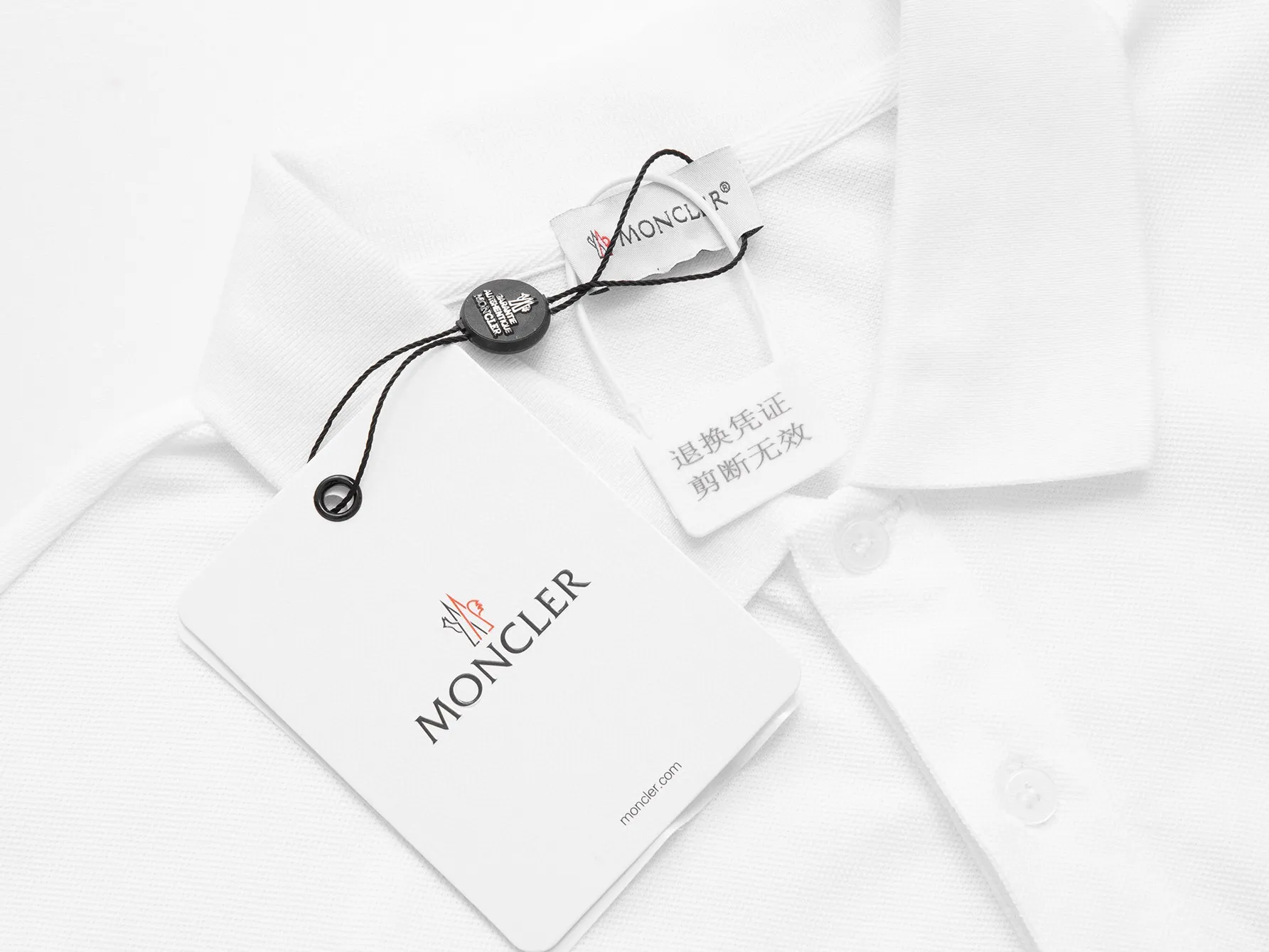 Logo-Print Cotton-Piqué Polo Shirt D12516340 — view 7