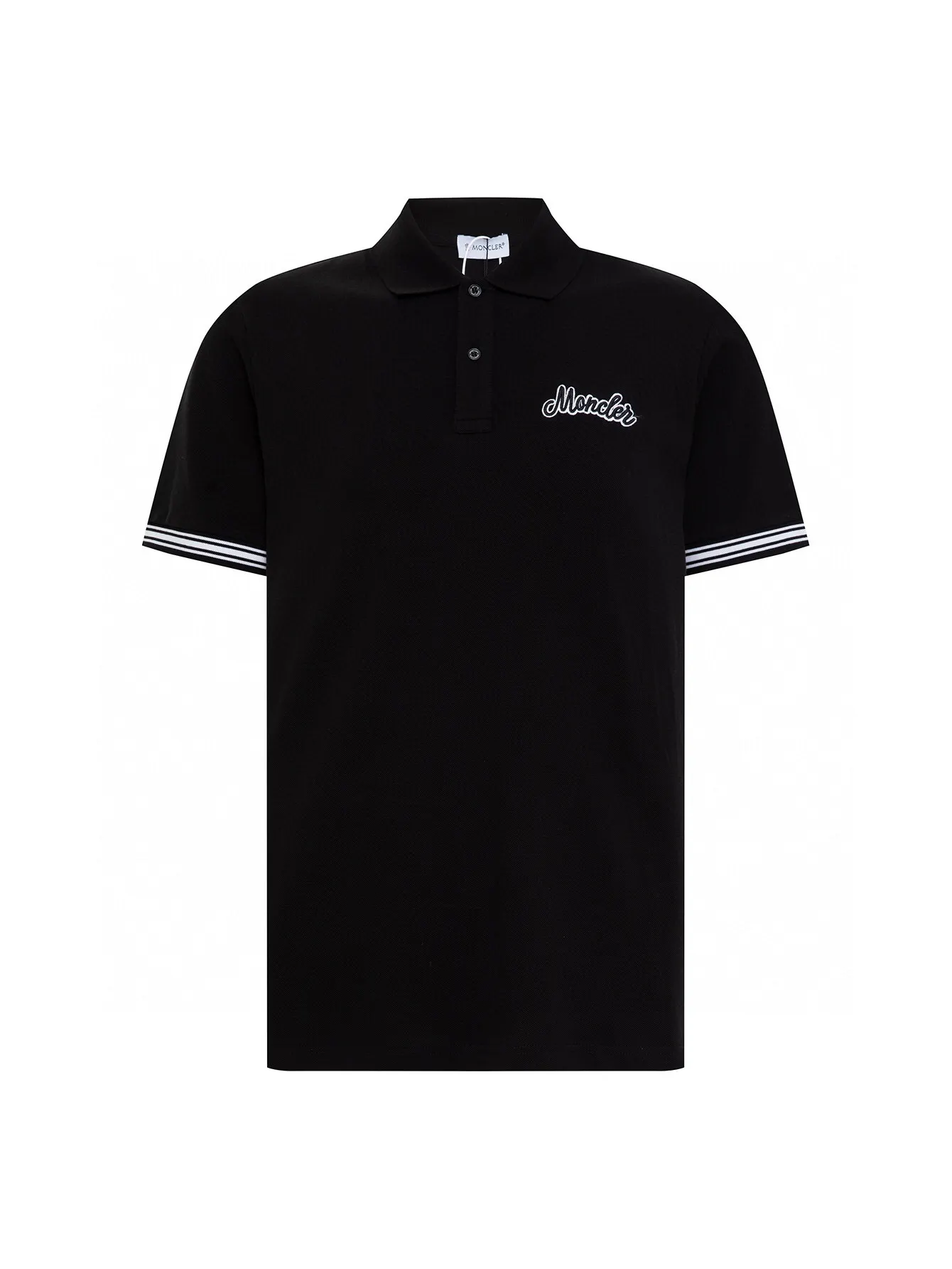 Logo-Embroidered Cotton-Piqué Polo Shirt D12516341