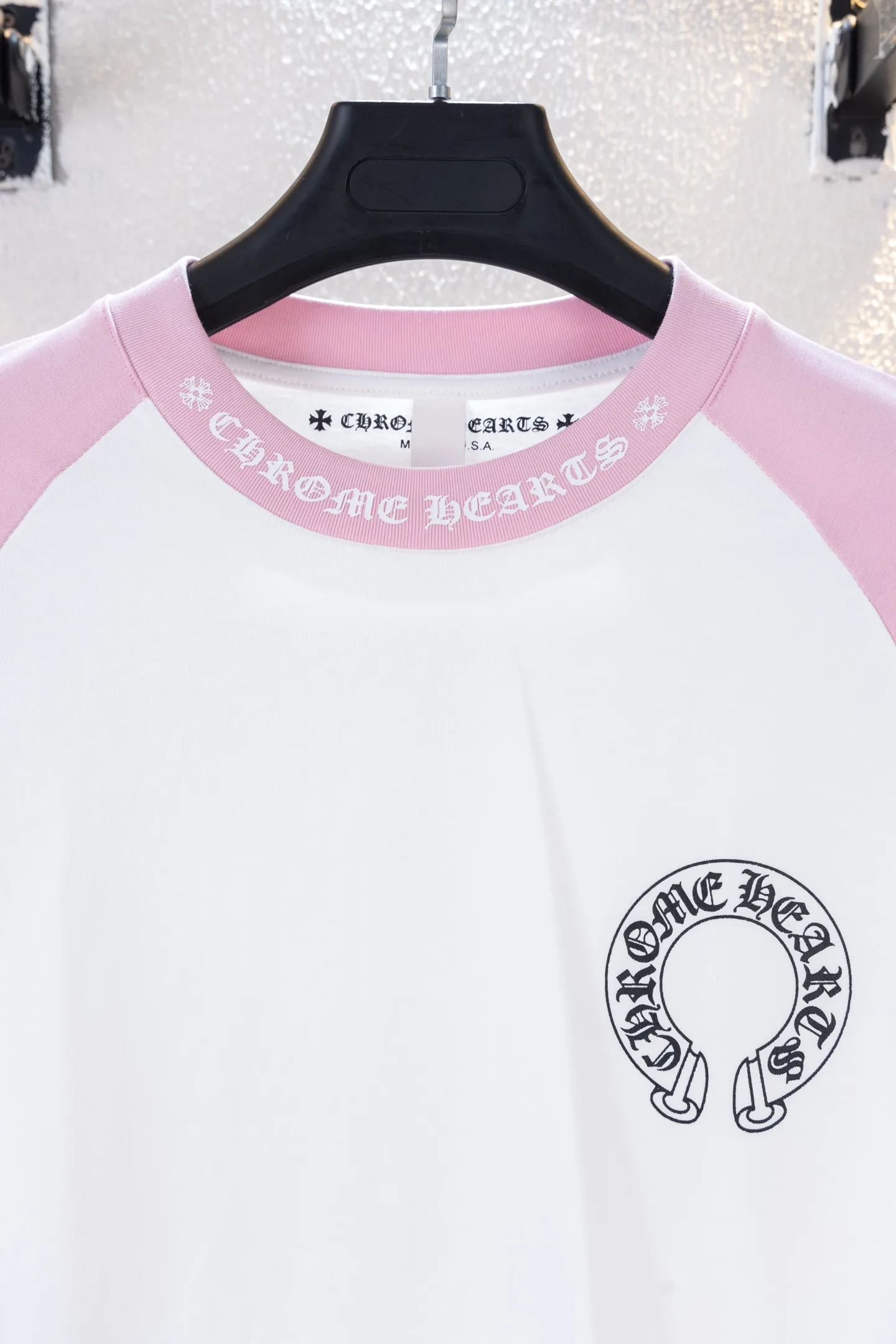 Logo Print Raglan Long-Sleeve T-Shirt D12812673 — view 3