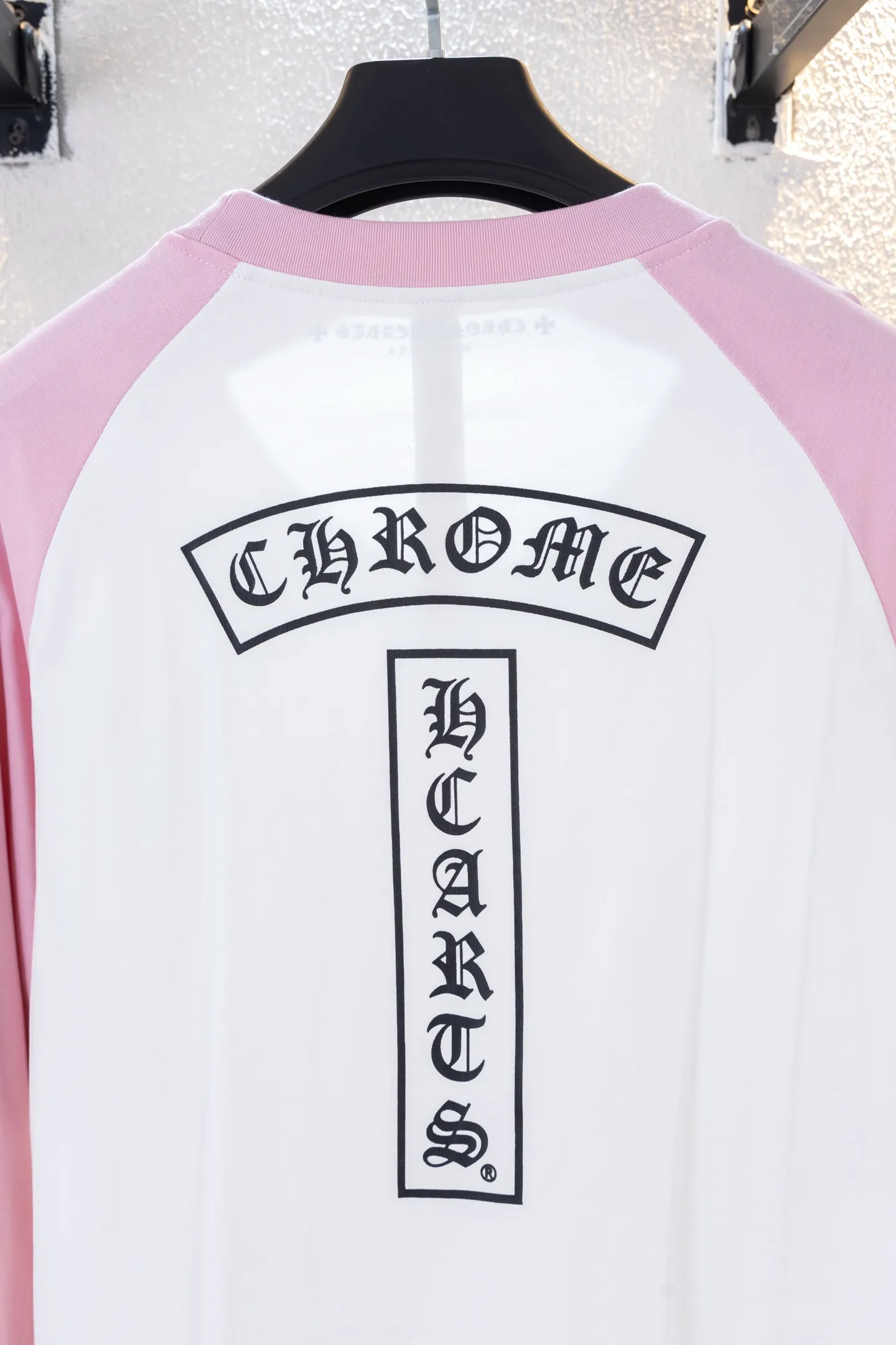 Logo Print Raglan Long-Sleeve T-Shirt D12812673 — view 4