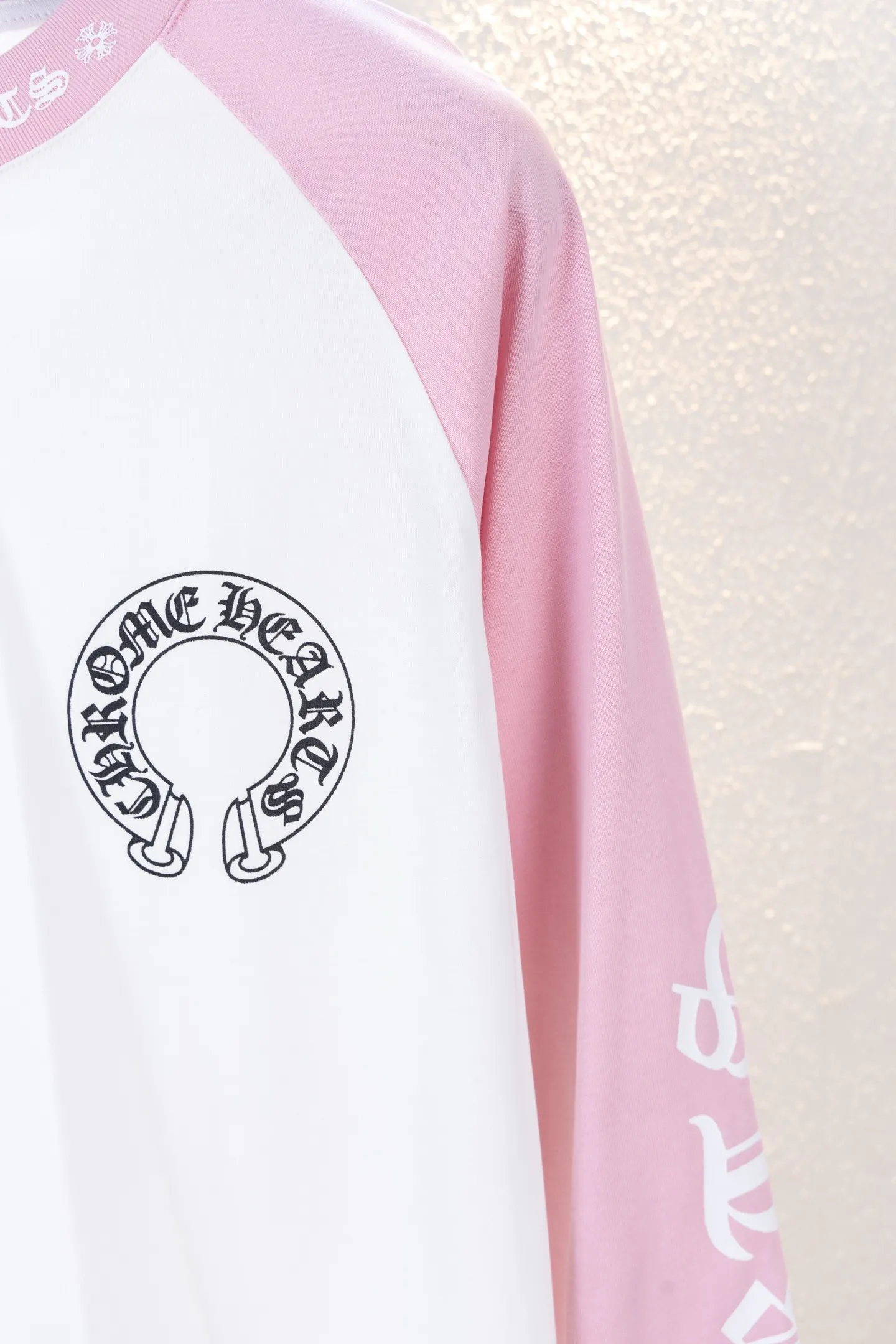 Logo Print Raglan Long-Sleeve T-Shirt D12812673 — view 6