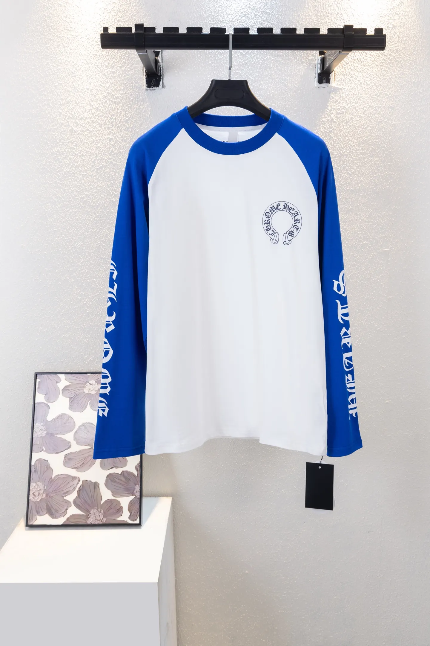 Logo-Print Cotton Raglan T-Shirt D12812670