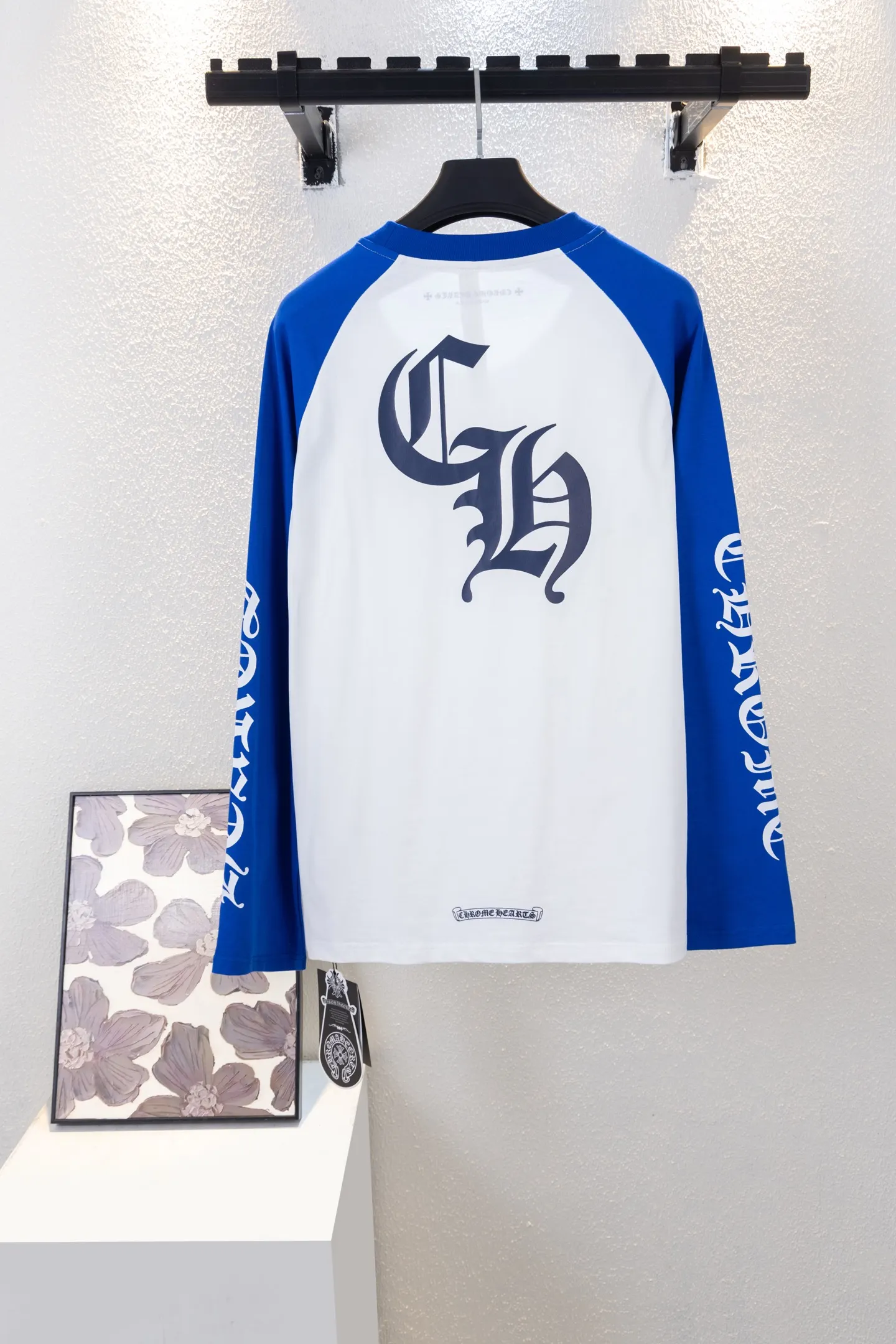 Logo-Print Cotton Raglan T-Shirt D12812670 — view 2