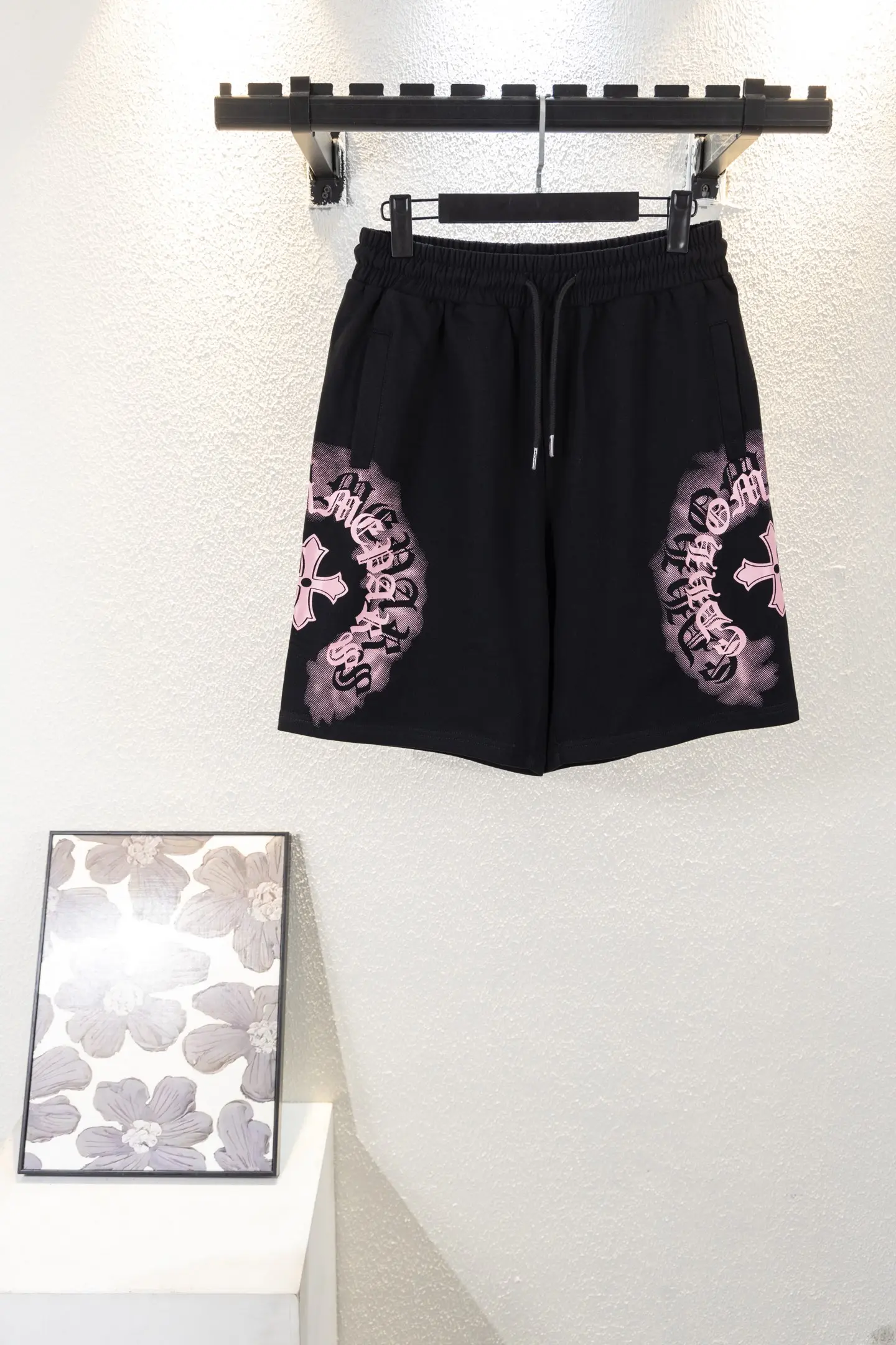 Embroidered Logo Cotton Jersey Shorts D12811566