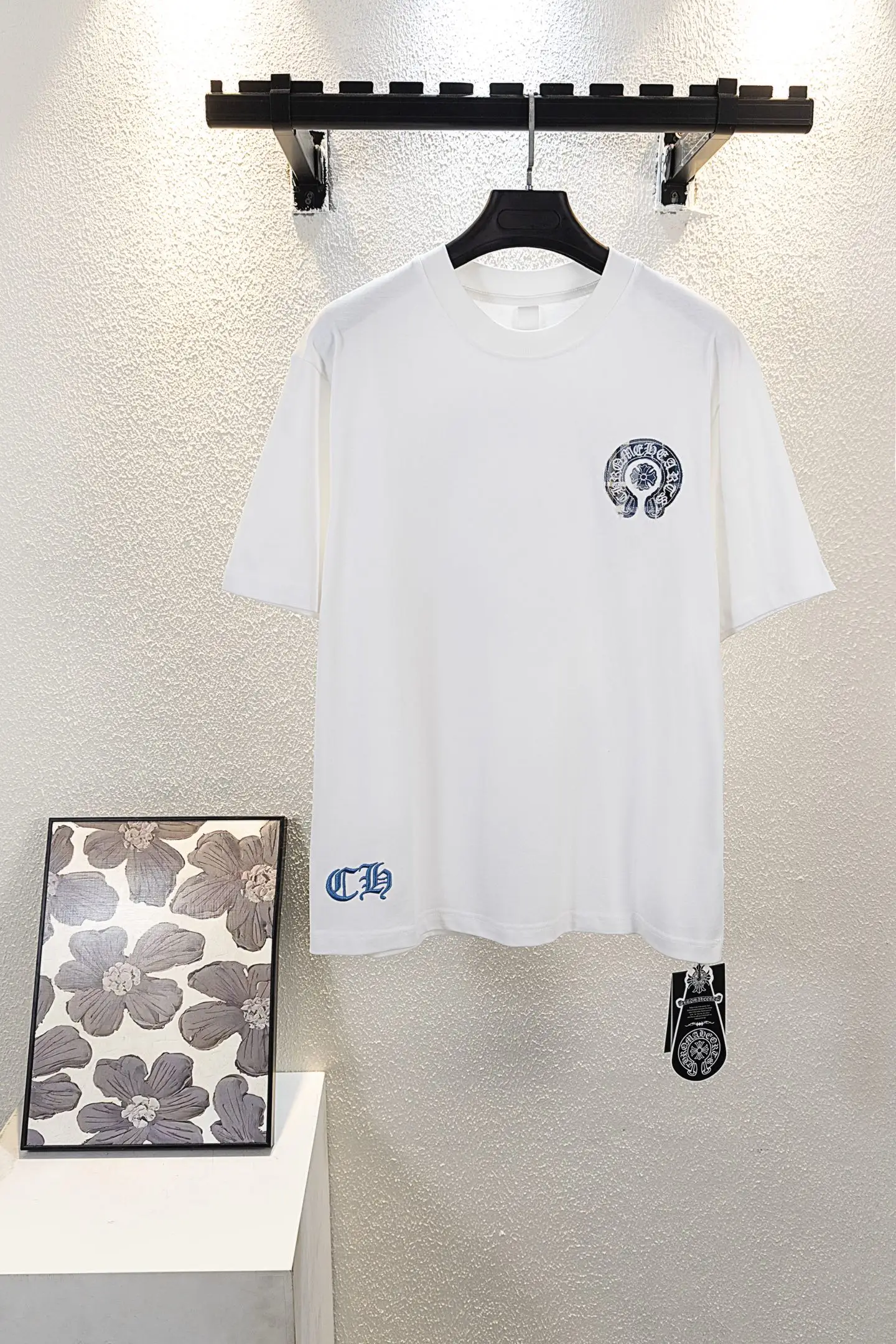 Embroidered Cotton Jersey T-Shirt D12812625
