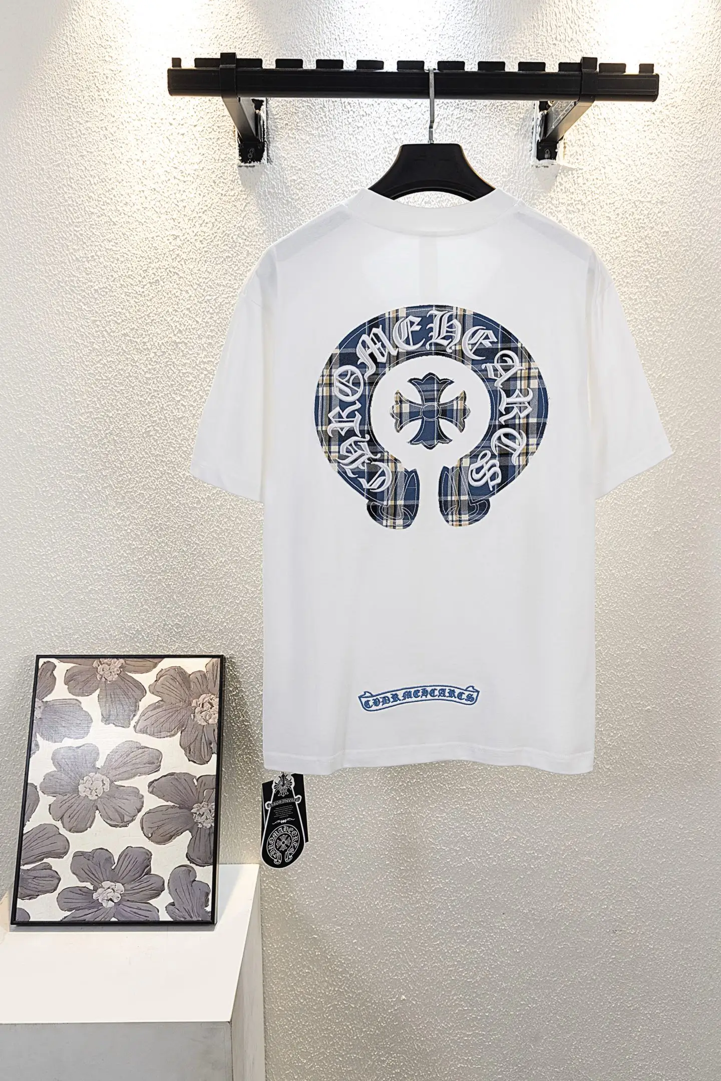Embroidered Cotton Jersey T-Shirt D12812625 — view 2