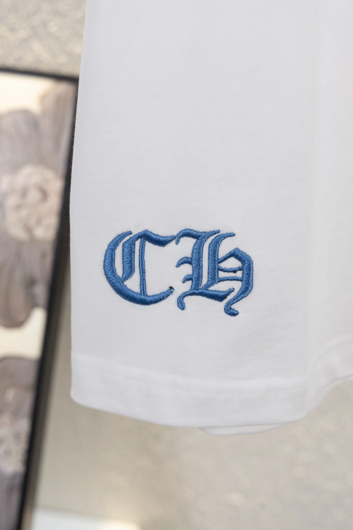 Embroidered Cotton Jersey T-Shirt D12812625 — view 8