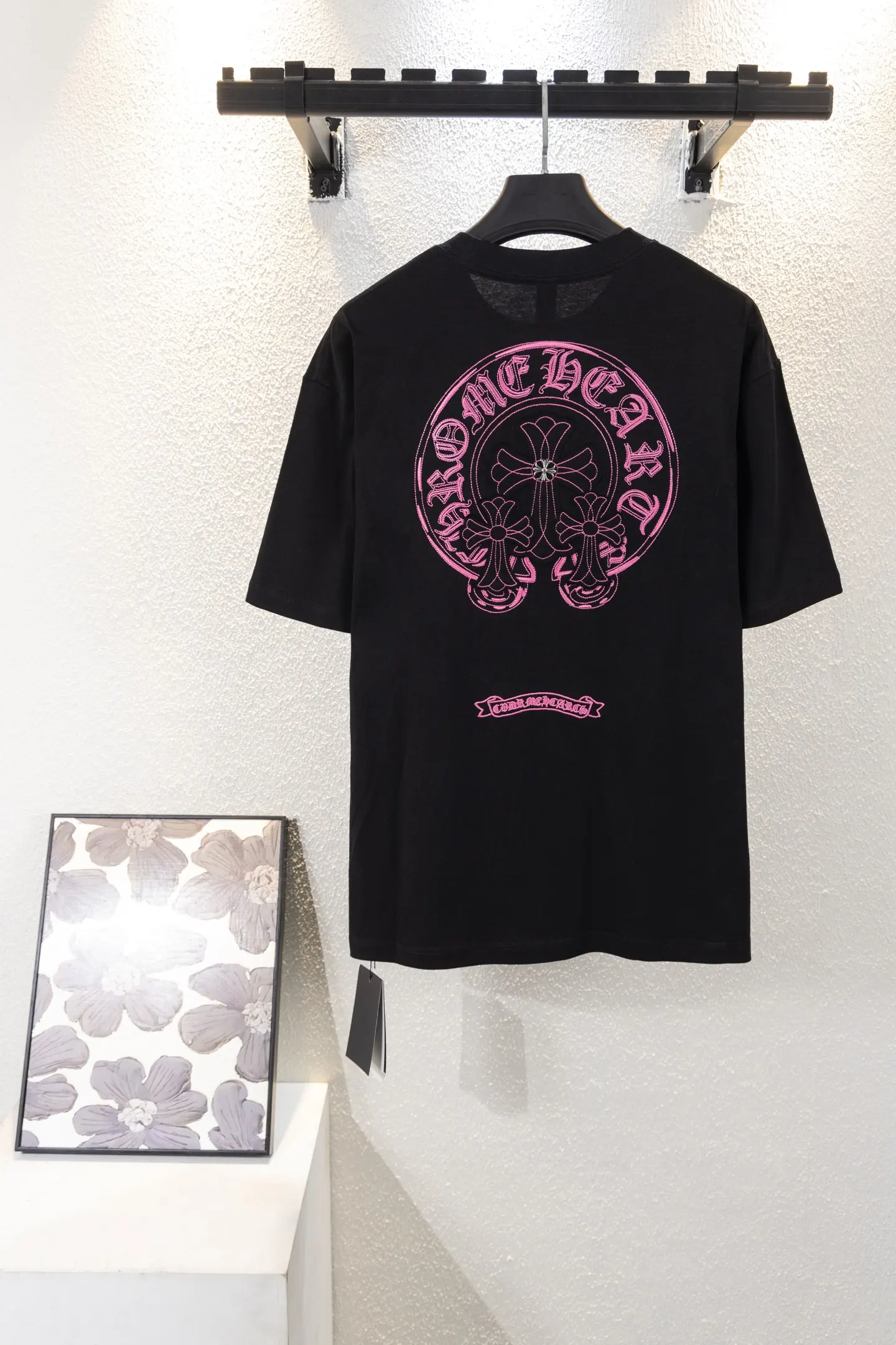 Embroidered Logo Cotton T-Shirt D12812621 — view 2