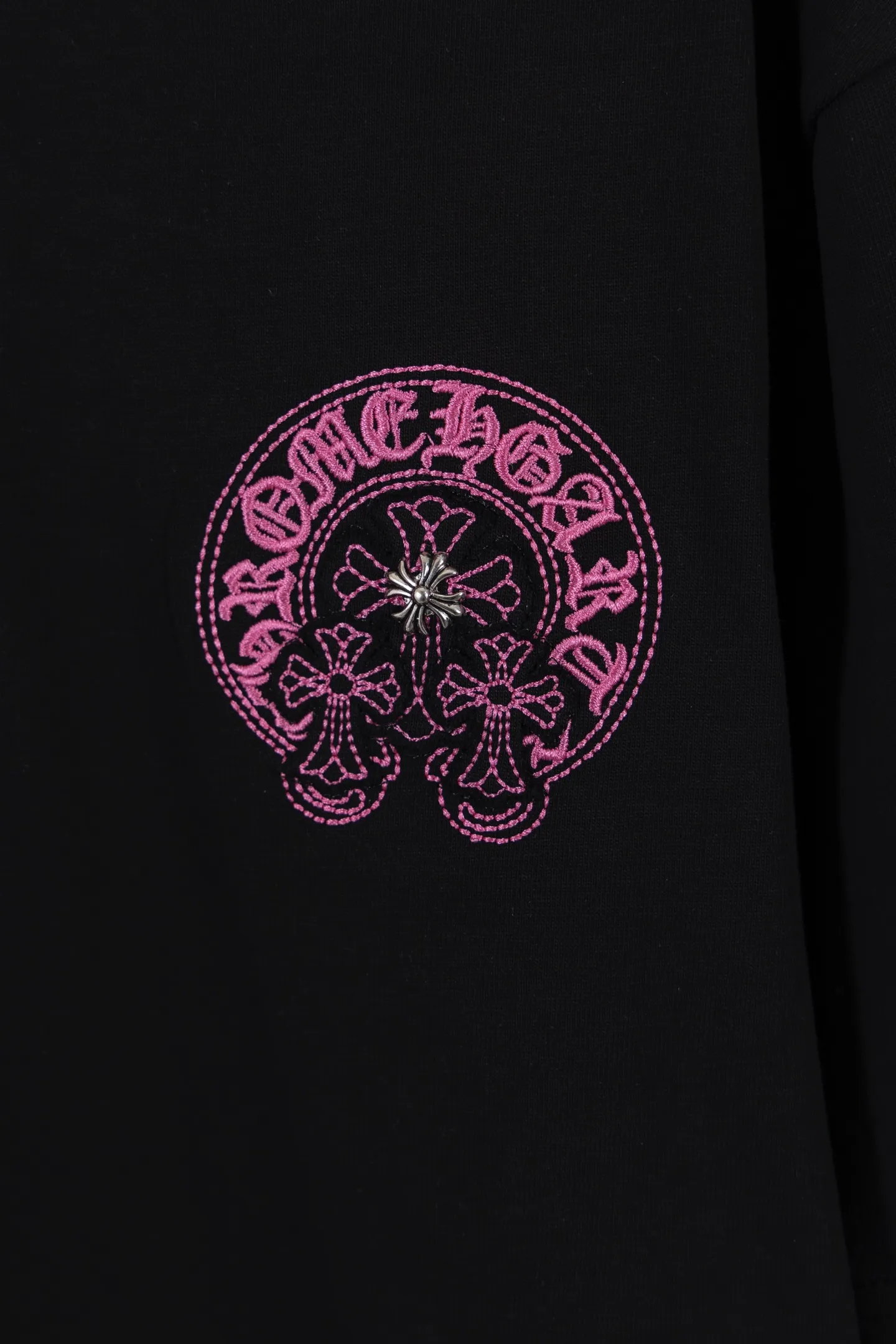 Embroidered Logo Cotton T-Shirt D12812621 — view 4