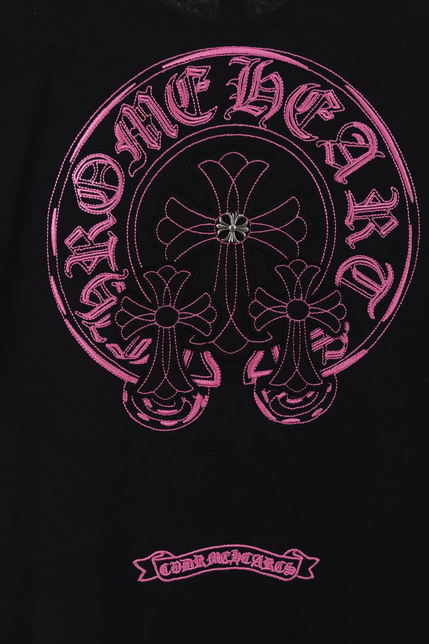 Embroidered Logo Cotton T-Shirt D12812621 — view 5