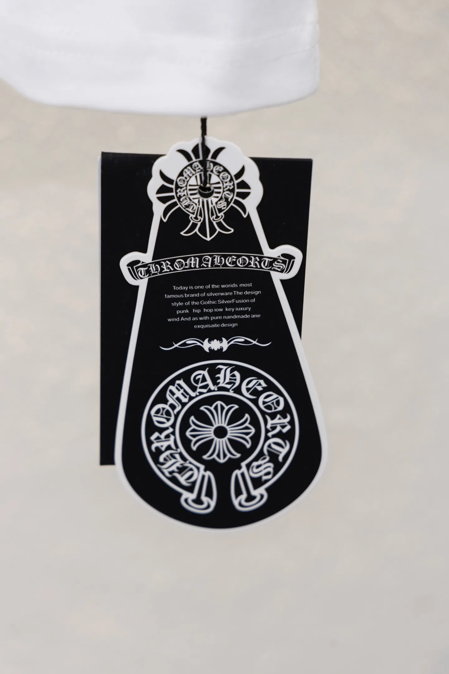 Embroidered Horseshoe Logo Cotton T-Shirt D12812622 — view 11