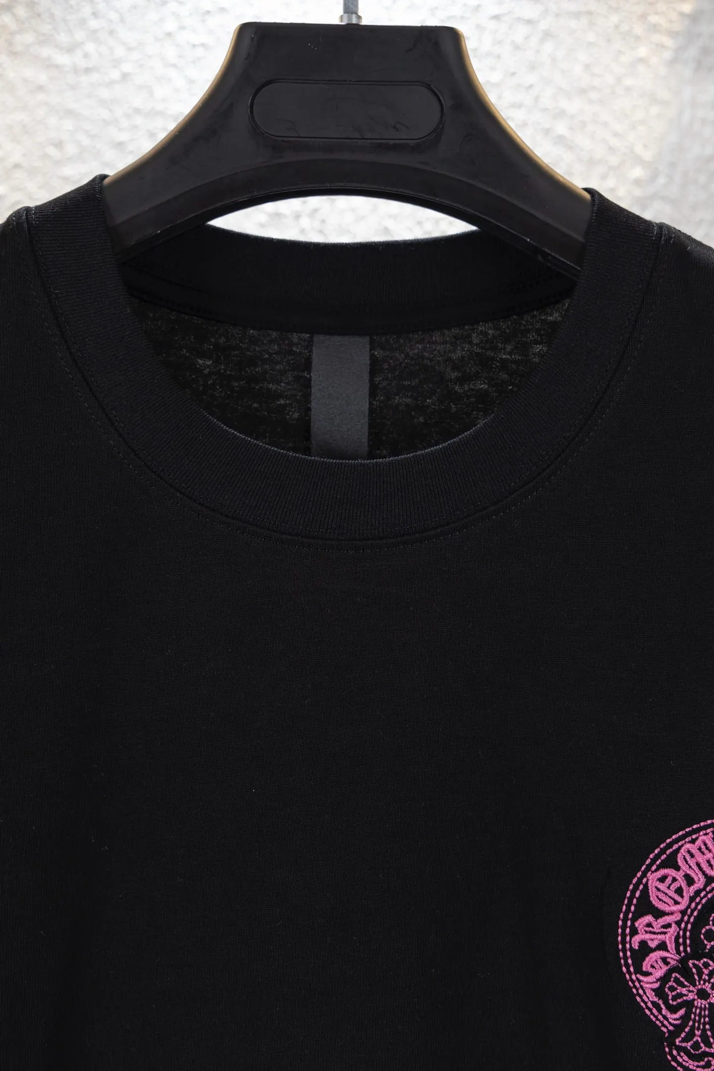Embroidered Horseshoe Logo Cotton T-Shirt D12811563 — view 3