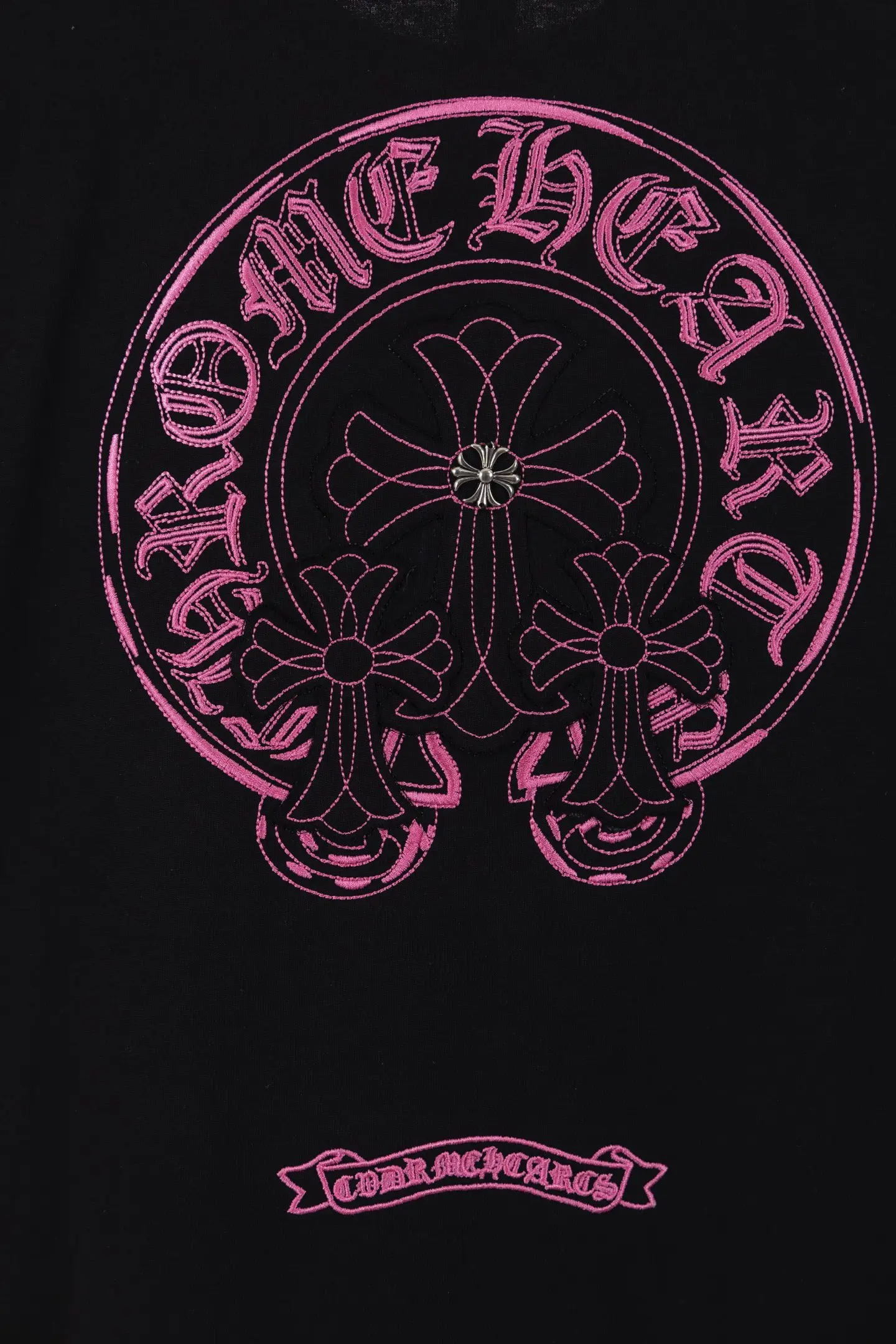 Embroidered Horseshoe Logo Cotton T-Shirt D12811563 — view 5