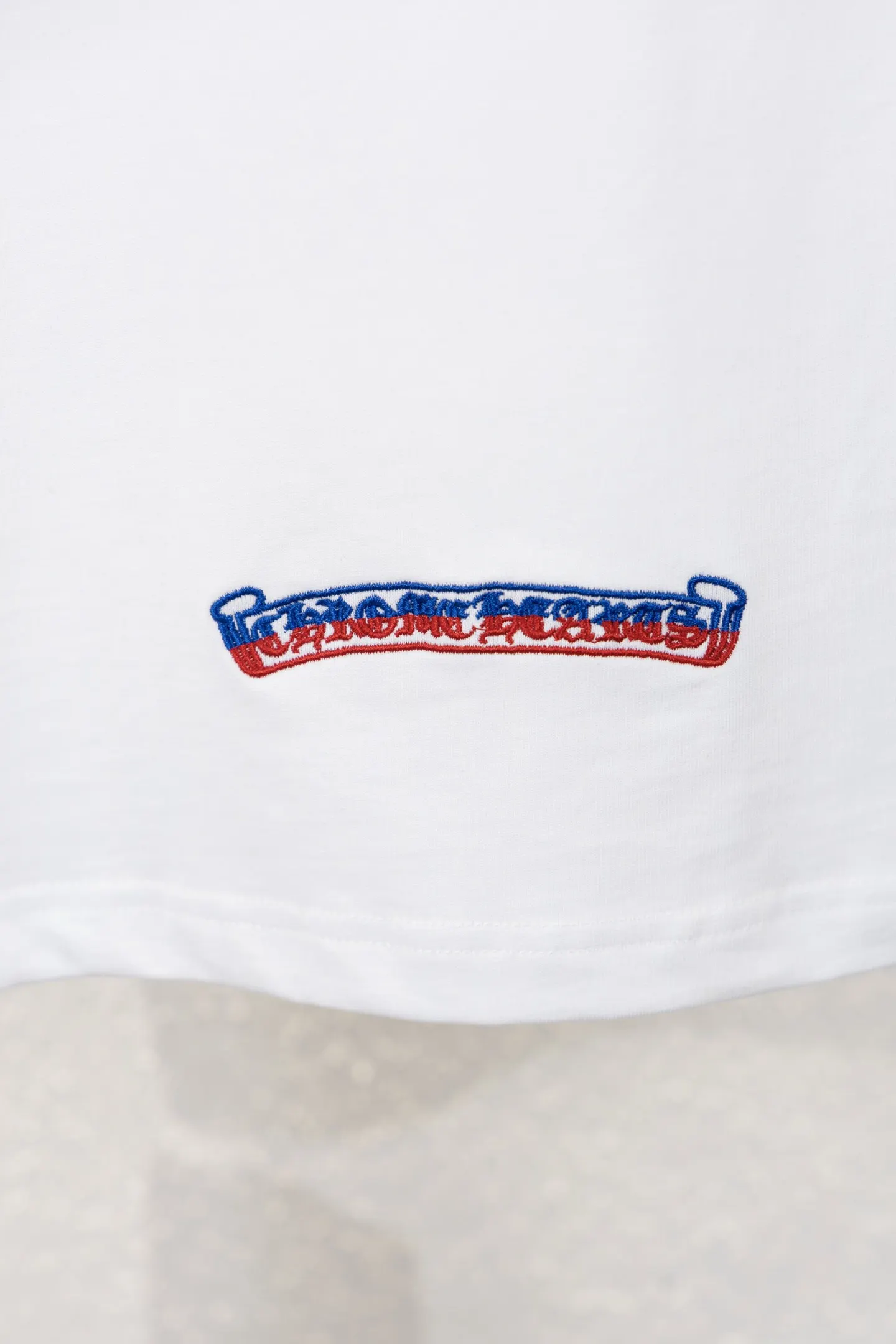 Horseshoe Logo Embroidered Cotton T-Shirt D12811556 — view 6