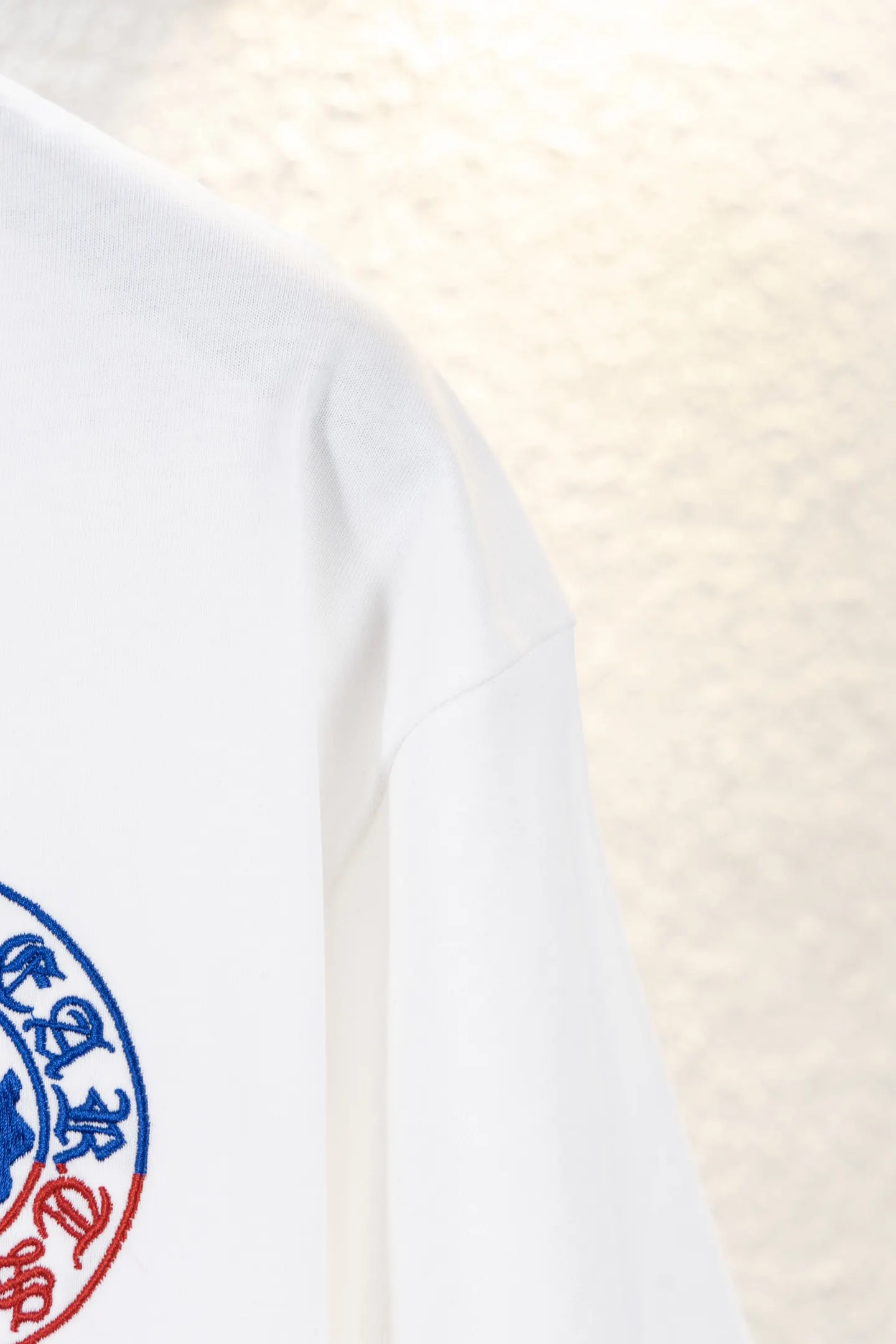 Horseshoe Logo Embroidered Cotton T-Shirt D12811556 — view 7