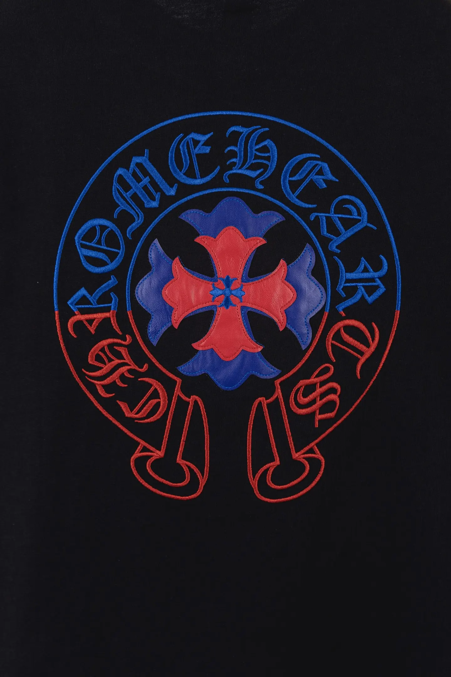 Horseshoe Logo Embroidered Cotton T-Shirt D12812619 — view 5