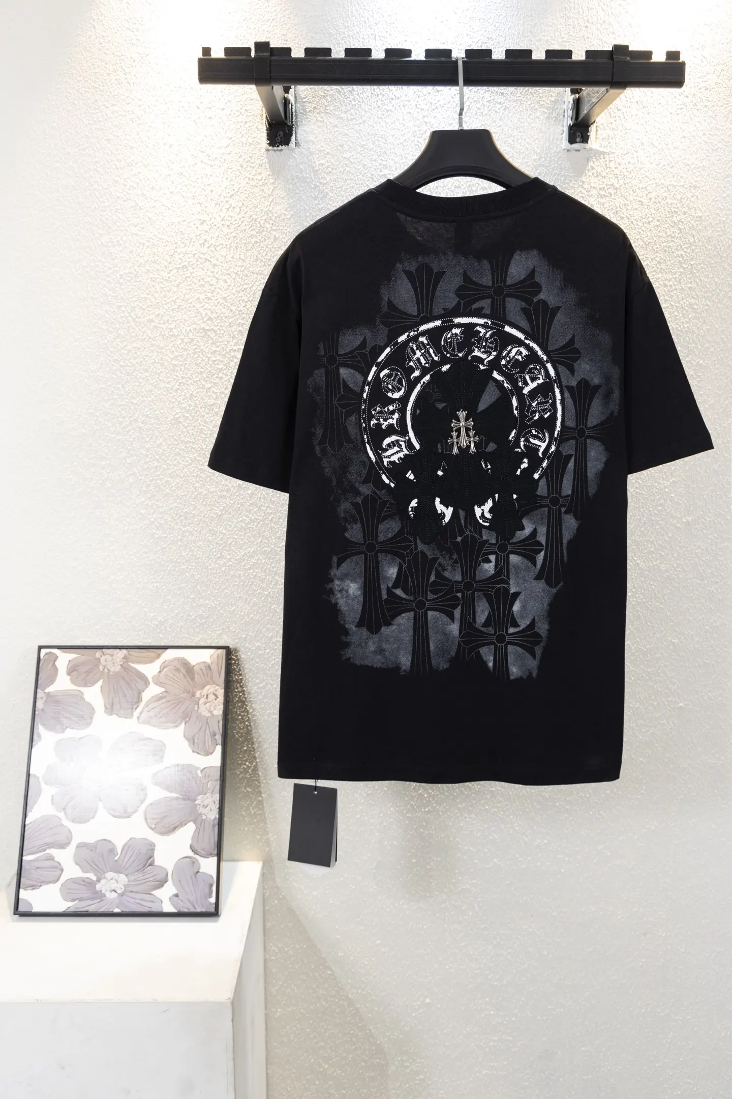 Logo Print Cotton Jersey T-Shirt D12812605 — view 2
