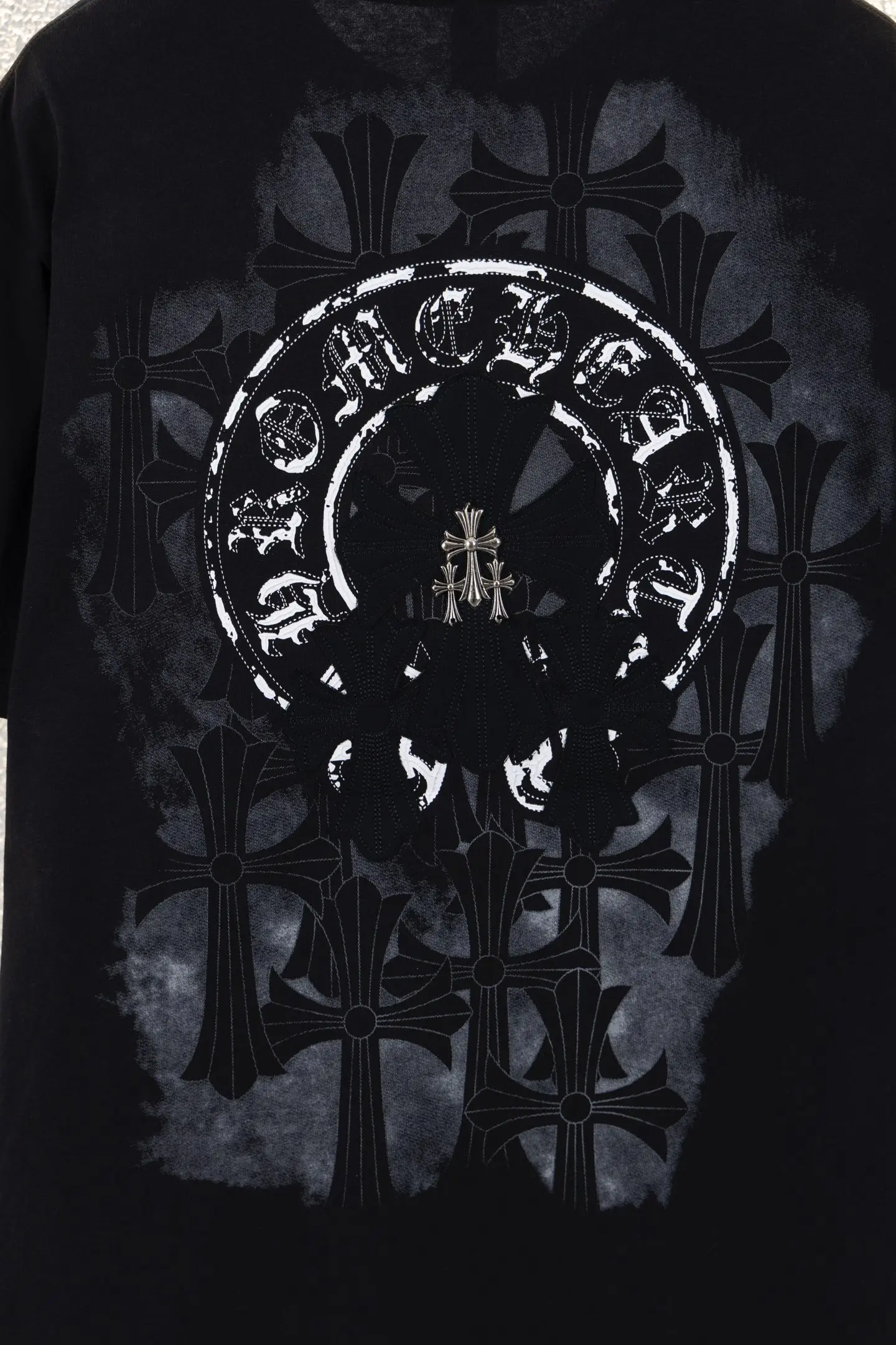 Logo Print Cotton Jersey T-Shirt D12812605 — view 4