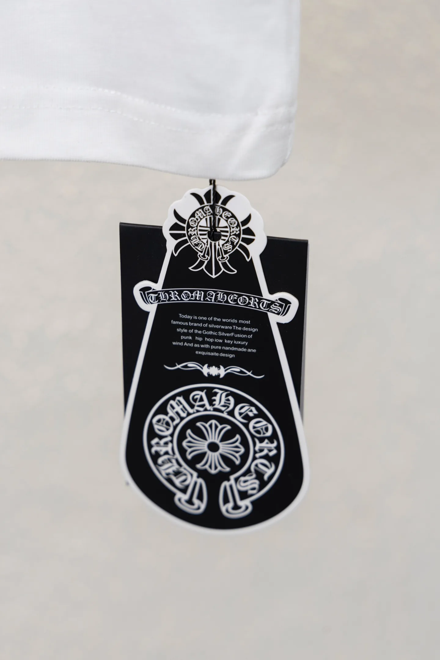 Cross Print Cotton Jersey T-Shirt D12812606 — view 11