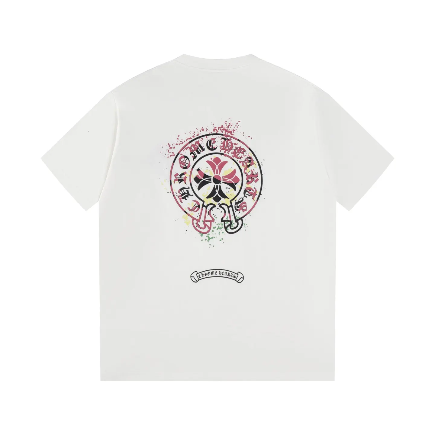 Horseshoe Logo Splatter Print T-Shirt D12811543 — view 2