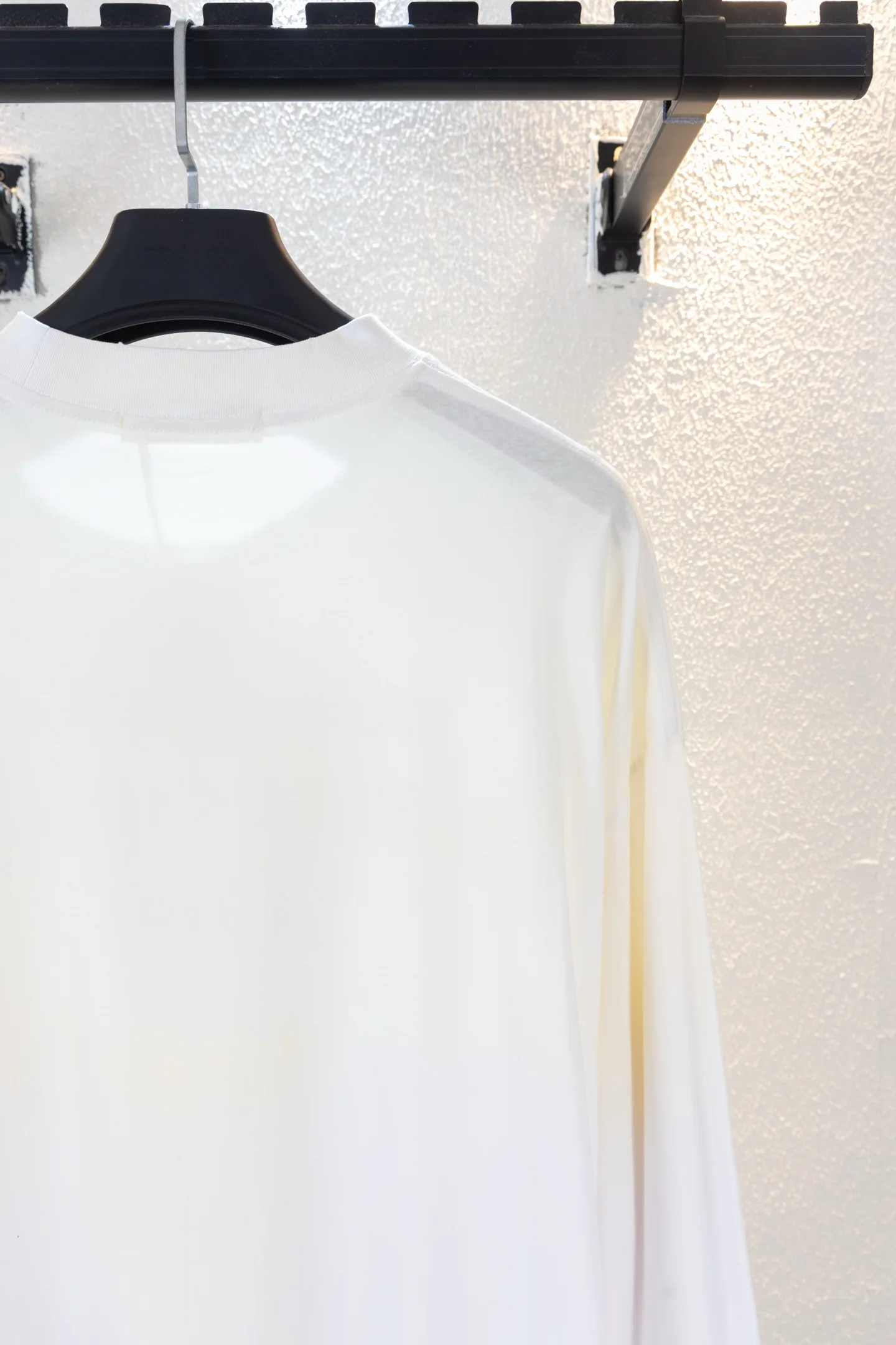 Logo Print Long-Sleeved Cotton T-Shirt D13012658 — view 8