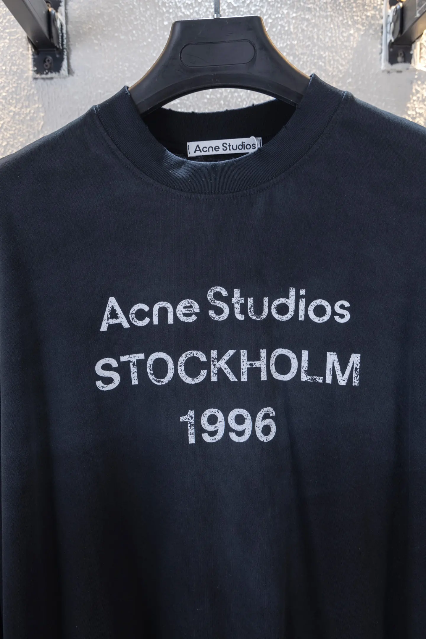 Logo Print Long-Sleeve Cotton T-Shirt D13012657 — view 3
