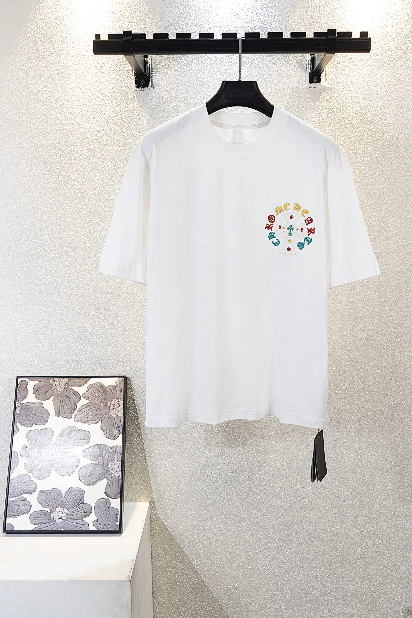 Embroidered Logo Cotton T-Shirt D13011558
