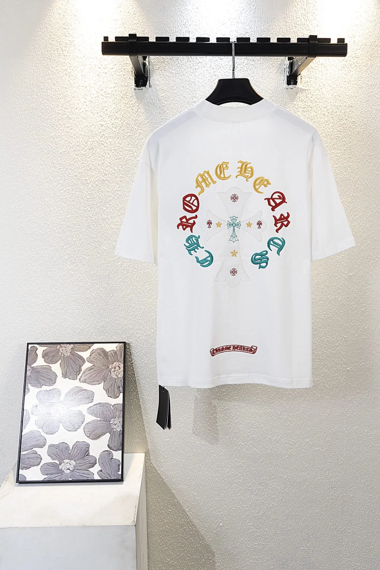 Embroidered Logo Cotton T-Shirt D13011558 — view 2