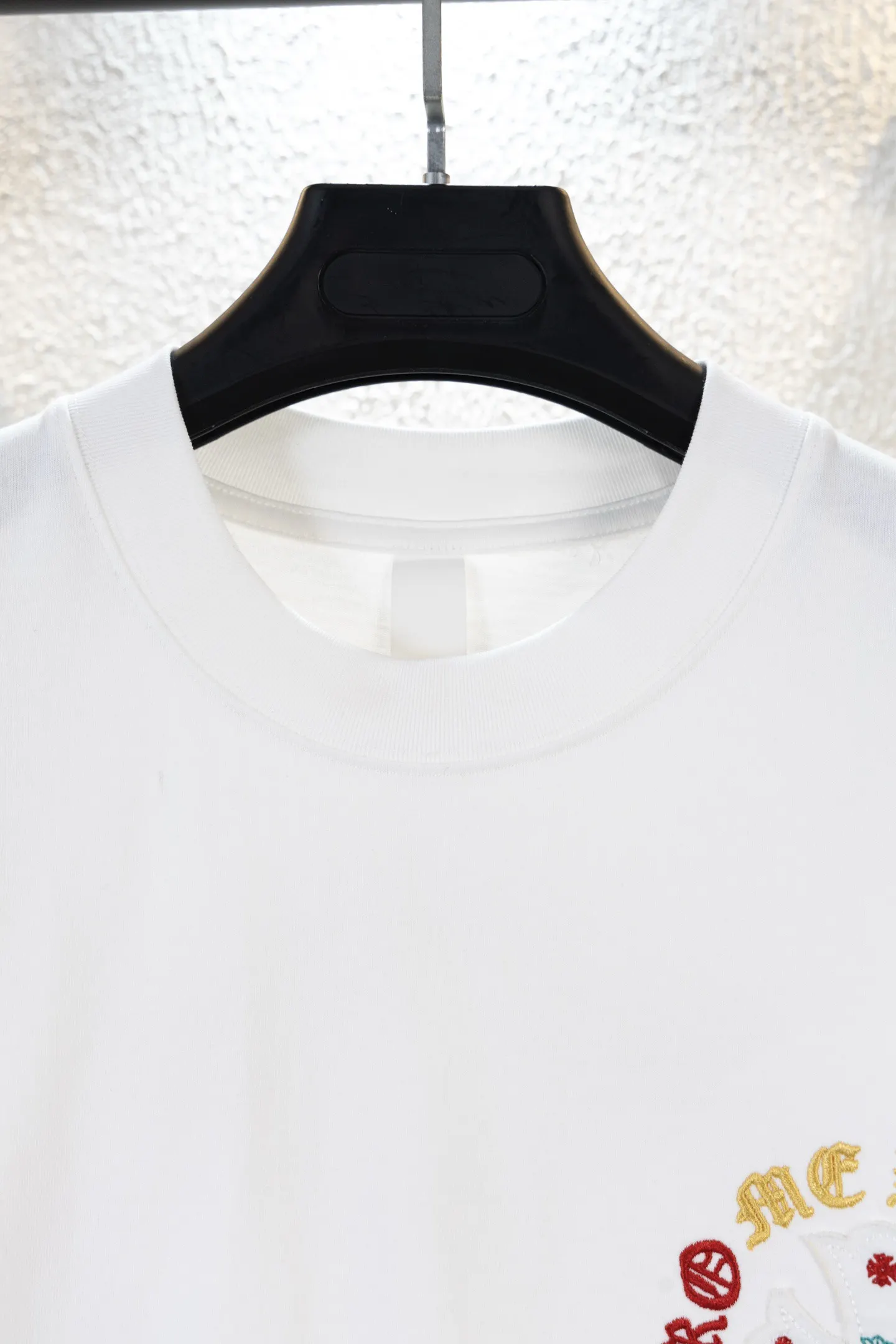 Embroidered Logo Cotton T-Shirt D13011558 — view 3