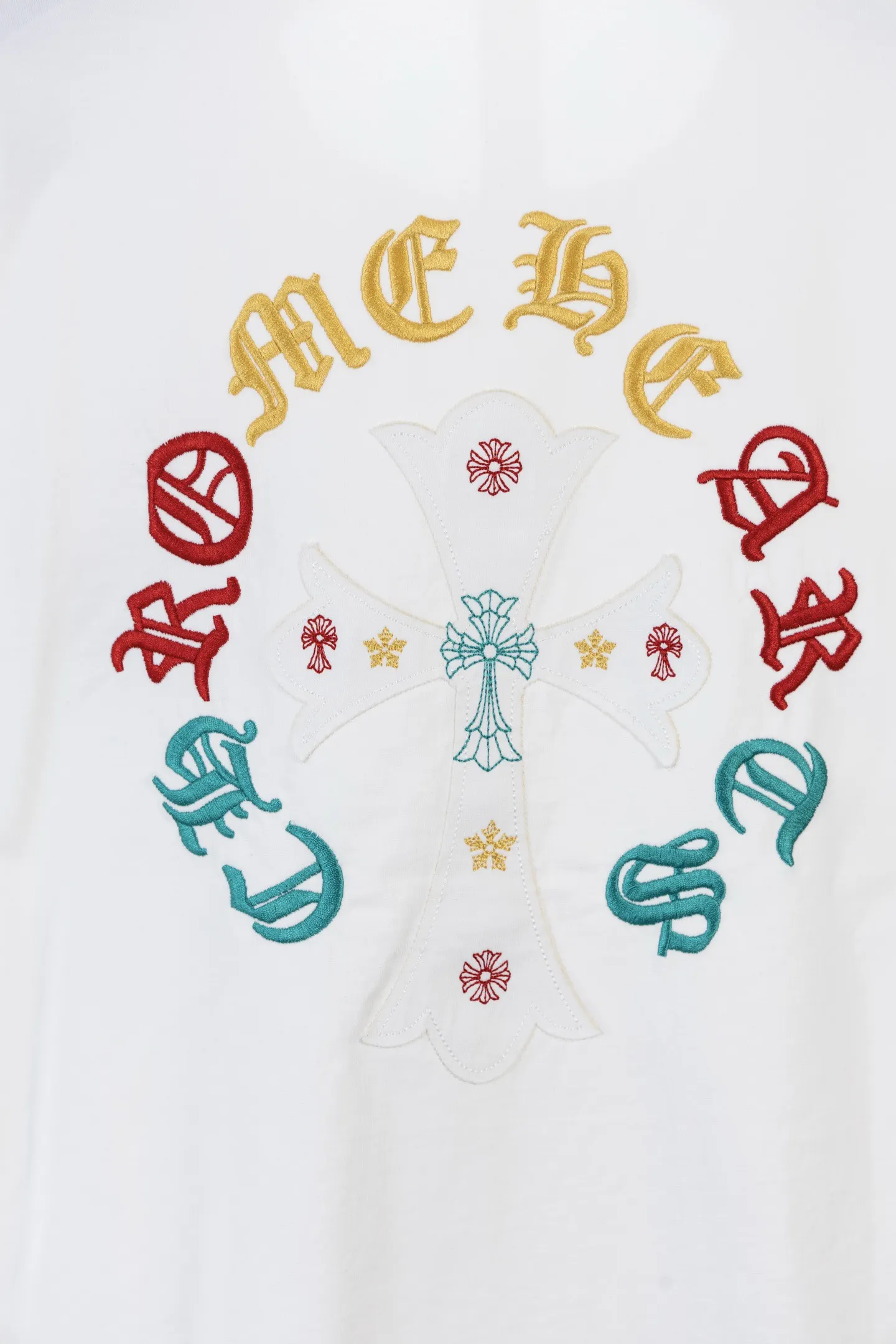 Embroidered Logo Cotton T-Shirt D13011558 — view 5